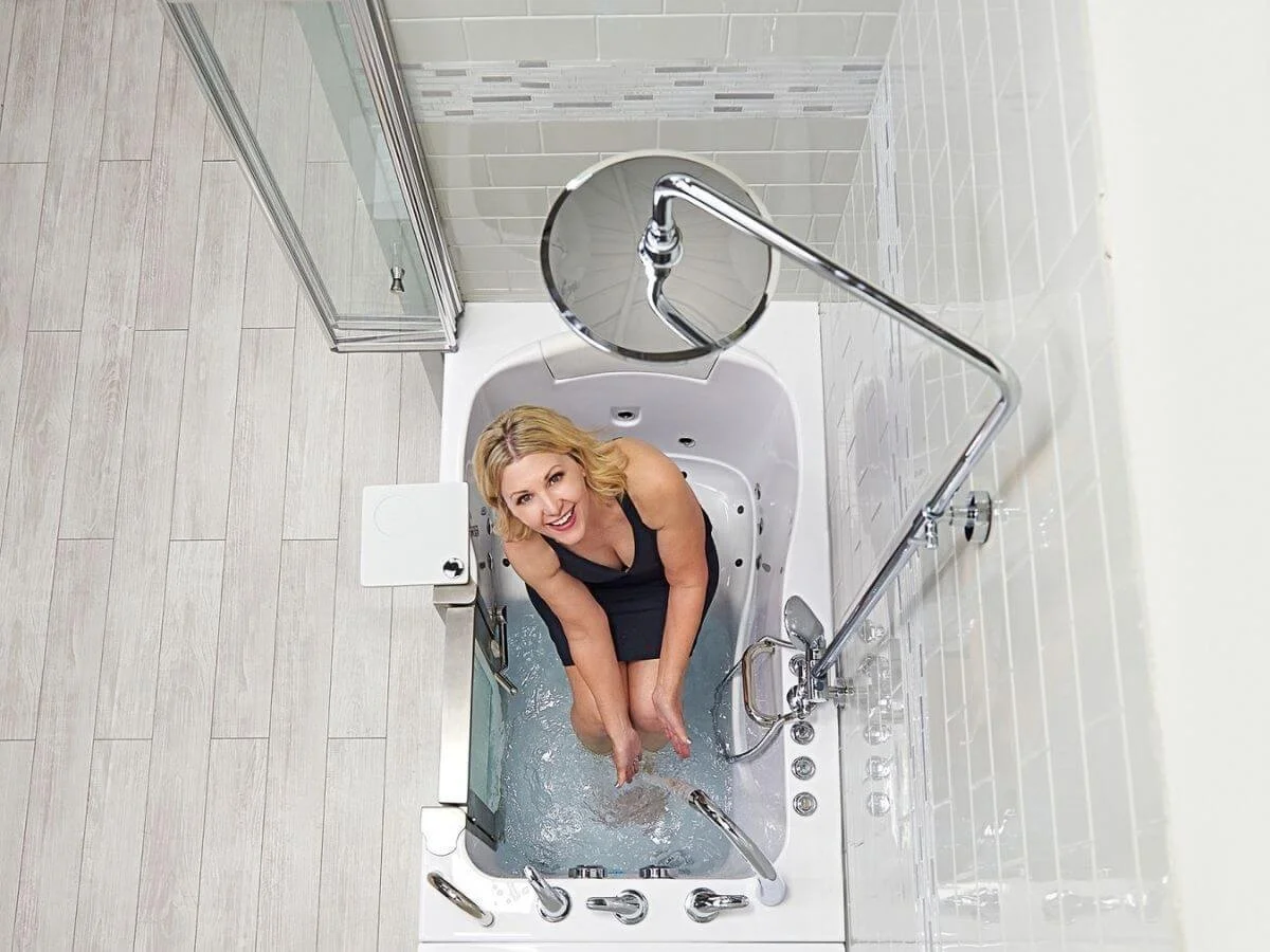 Walk-In Tub & Shower Combo