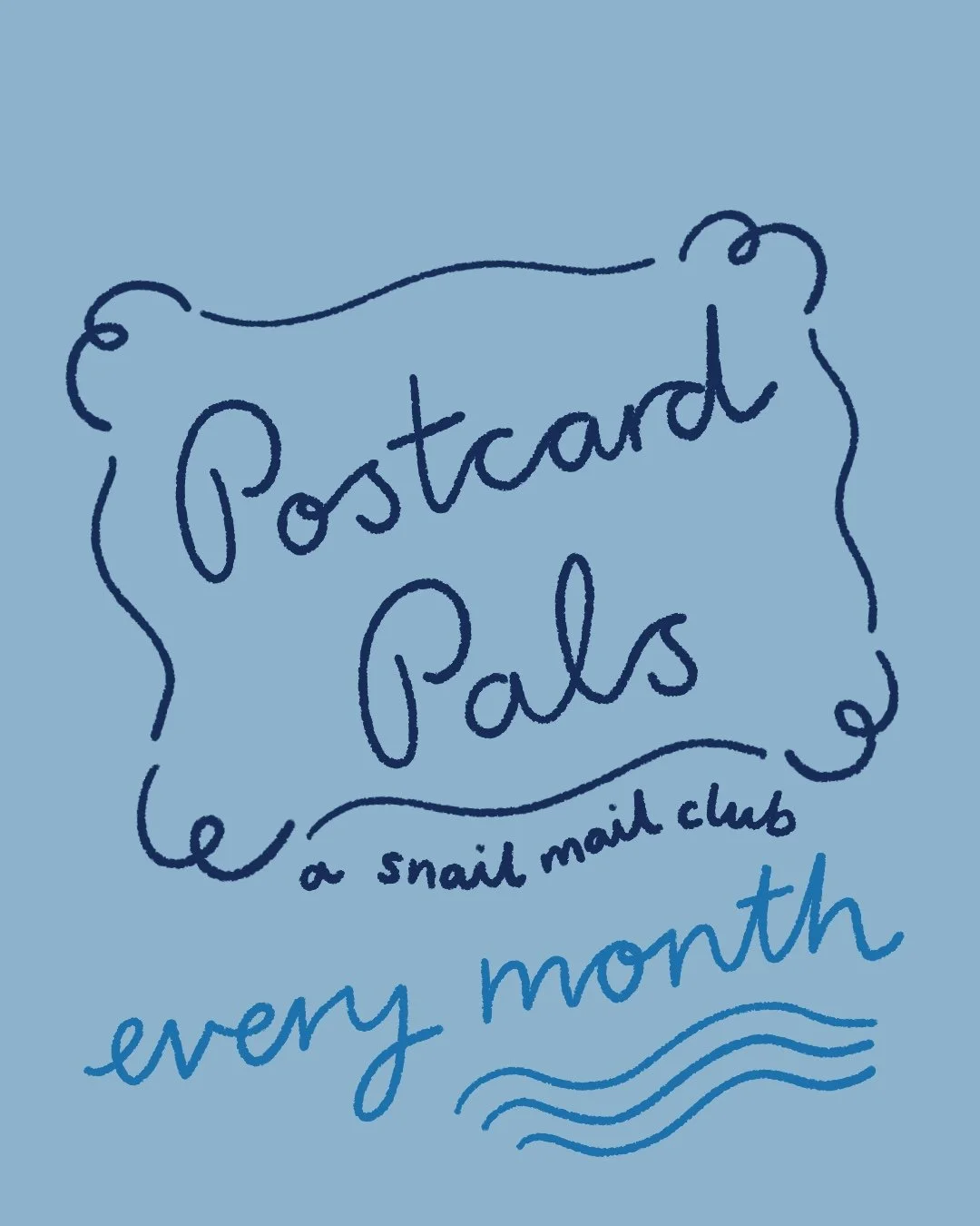 Postcard Pals- Monthly