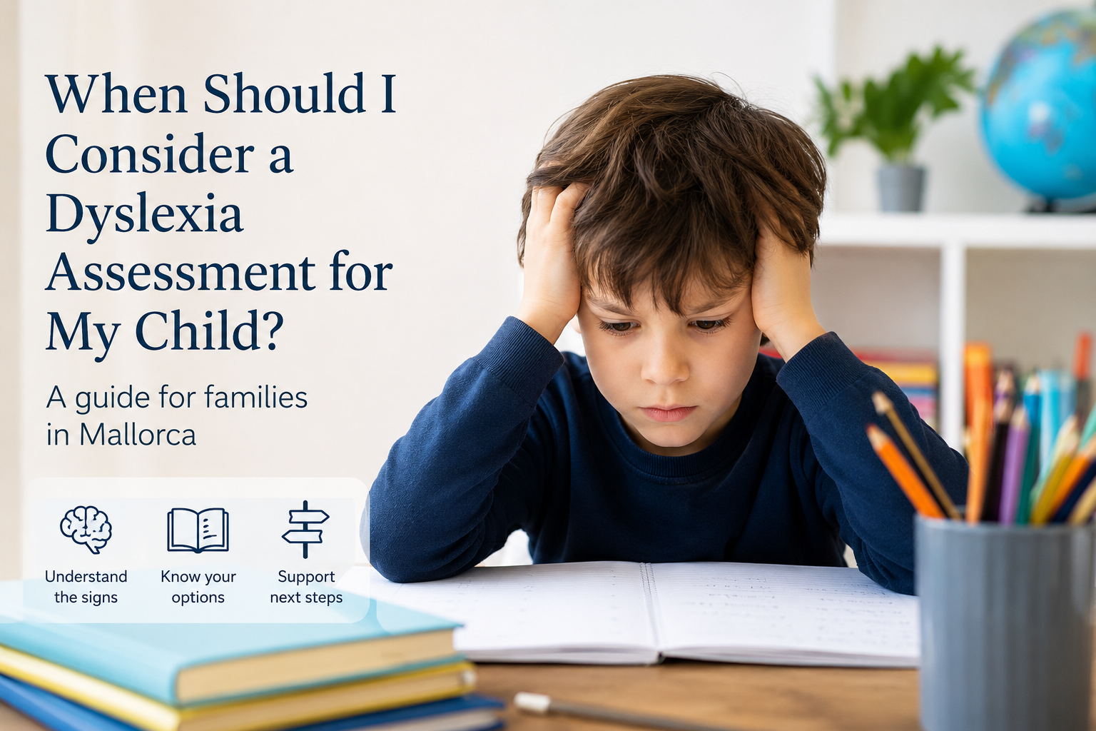 When Should I Consider a Dyslexia Assessment for My Child? A Guide for Families in Mallorca.