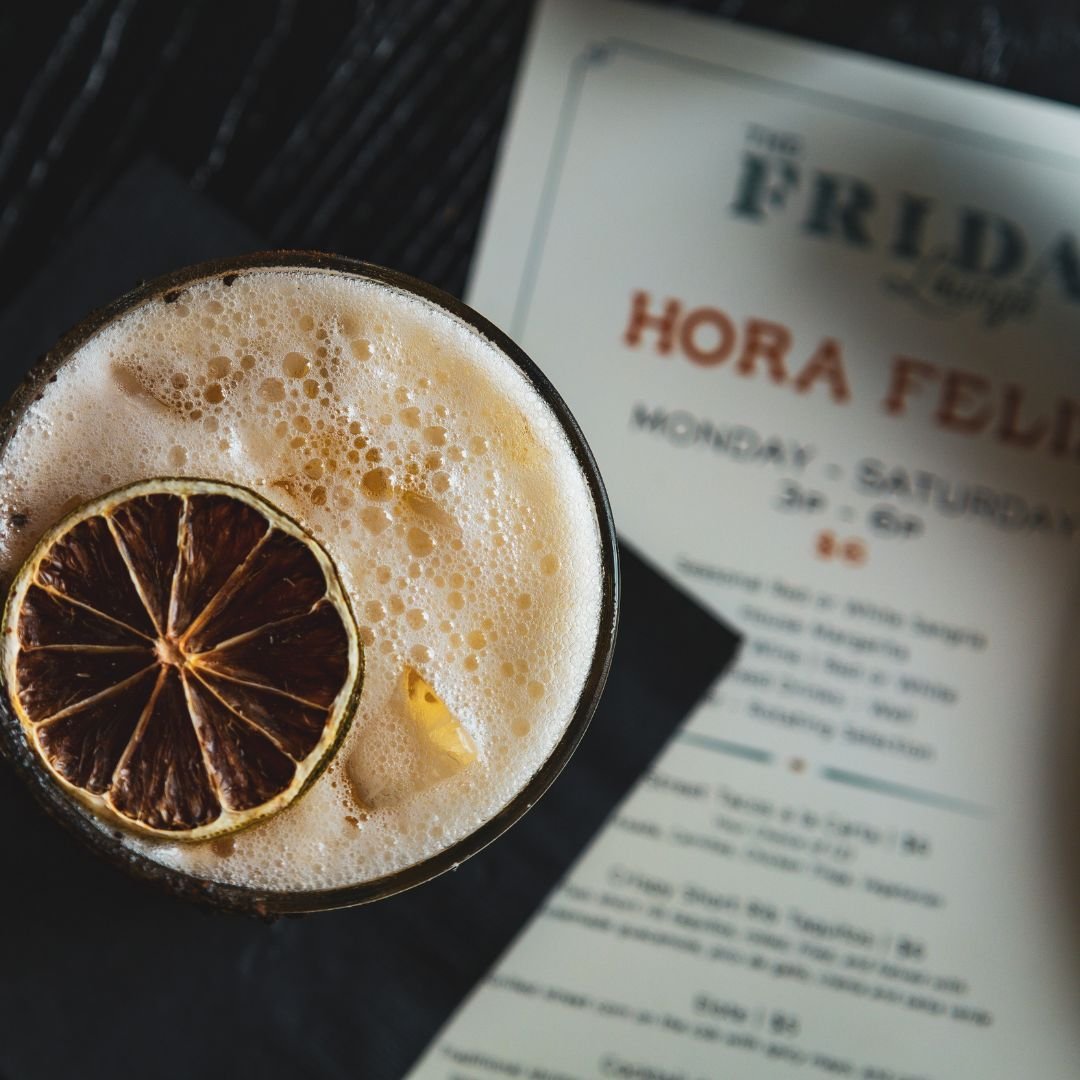 Happy Hour | Monday - Saturday from 3P - 6P in the Frida Lounge
Enjoy food and drink specials starting at just $5. 🌮 🍷🍻