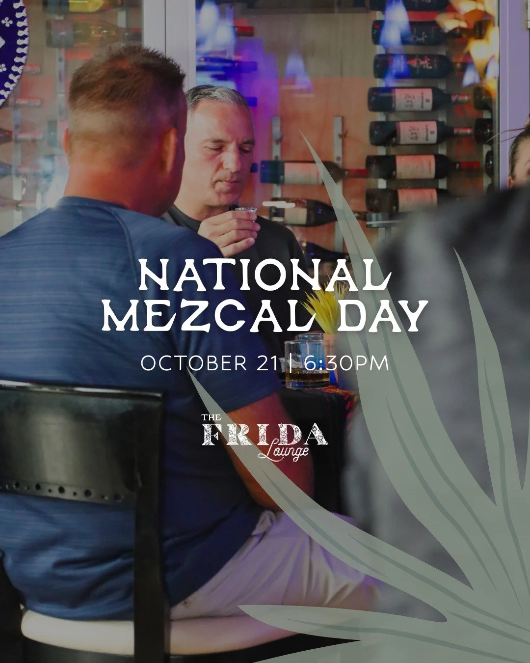 This Tuesday, we&rsquo;re turning up the heat for National Mezcal Day 🔥

Join us for a guided tasting with 3 brand reps, 9 mezcales, a welcome cocktail, and small bites &mdash; the ultimate mezcal experience for $50.

Only a few spots left. Grab you
