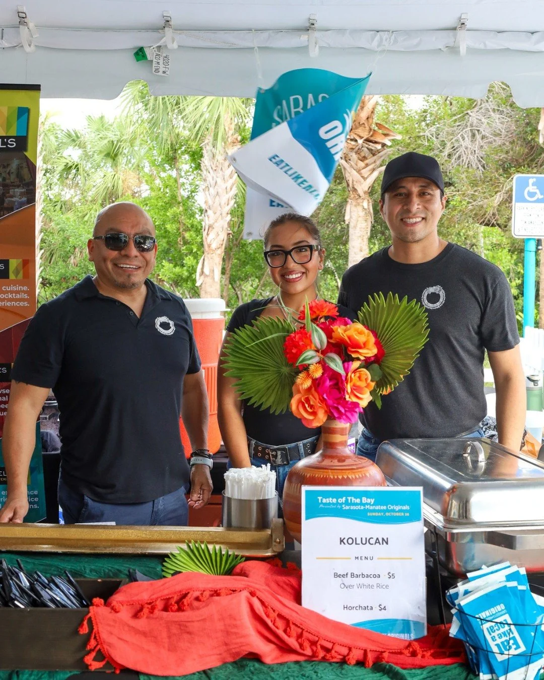We had such a great time at @941originals Taste of the Bay at @thebaysarasota! Huge thanks to everyone who stopped by to try our beef barbacoa and horchata — we loved sharing a little taste of Kolucan with the community. Come see us soon and ex