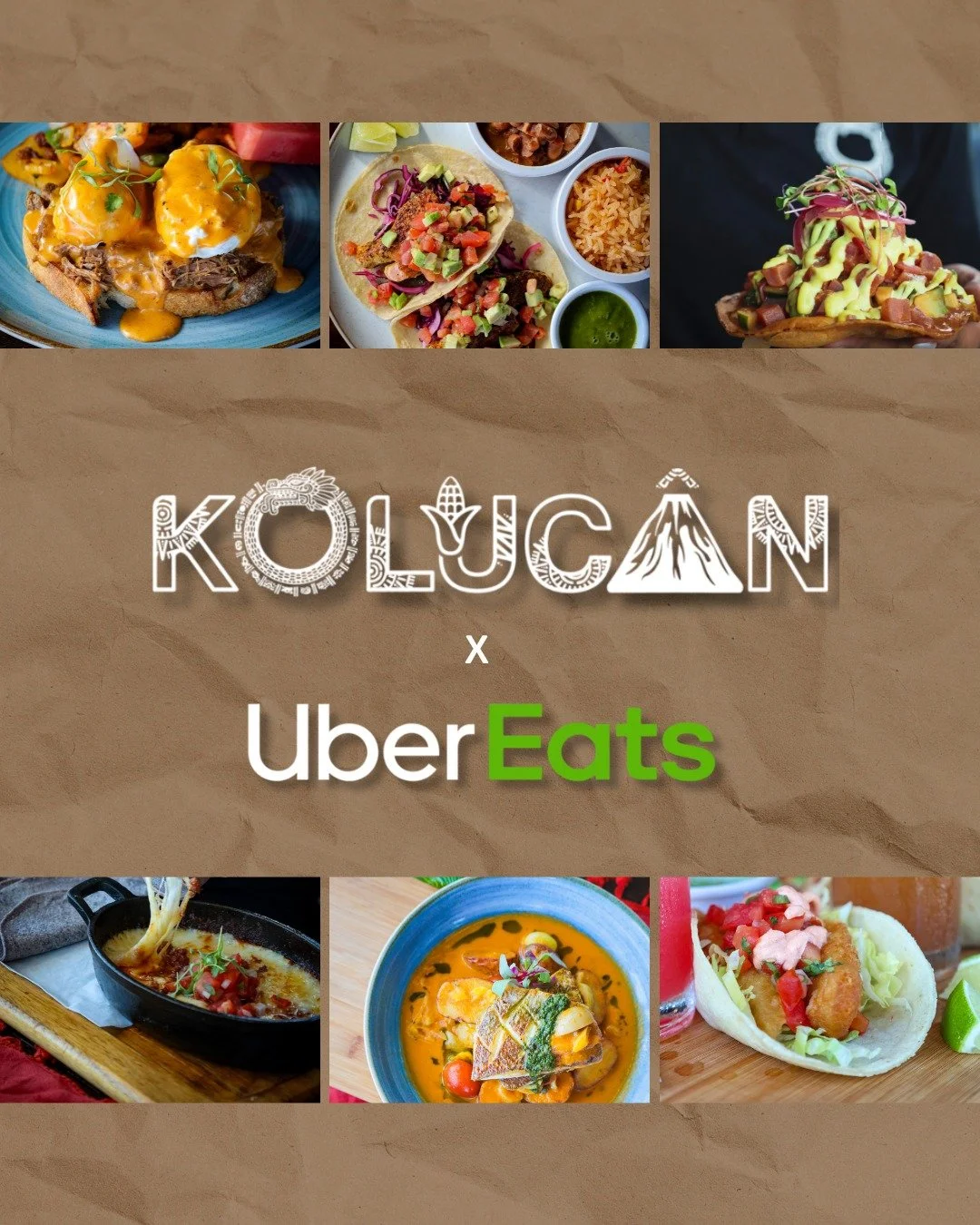Staying in this weekend? 🌮🍹
Order all your Kolucan favorites straight to your door on Uber Eats.