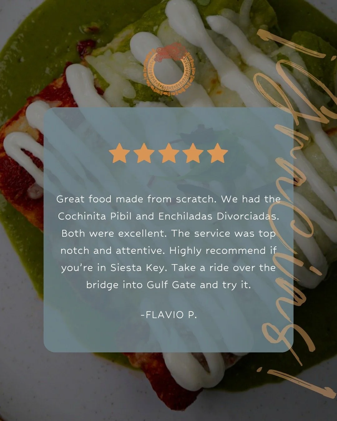 From scratch, every time.
The kind of meals people go out of their way for. Come see for yourself.