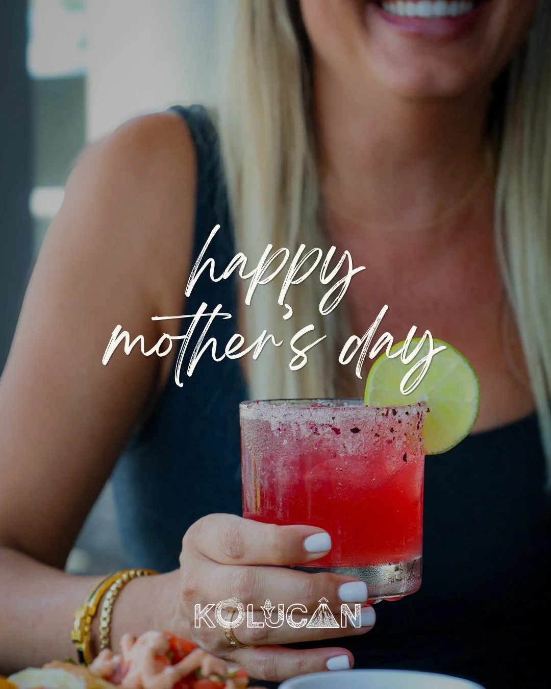 Happy Mother&rsquo;s Day from all of us at Kolucan 🤍

We&rsquo;re looking forward to a day filled with good food, margaritas, and time around the table with family.