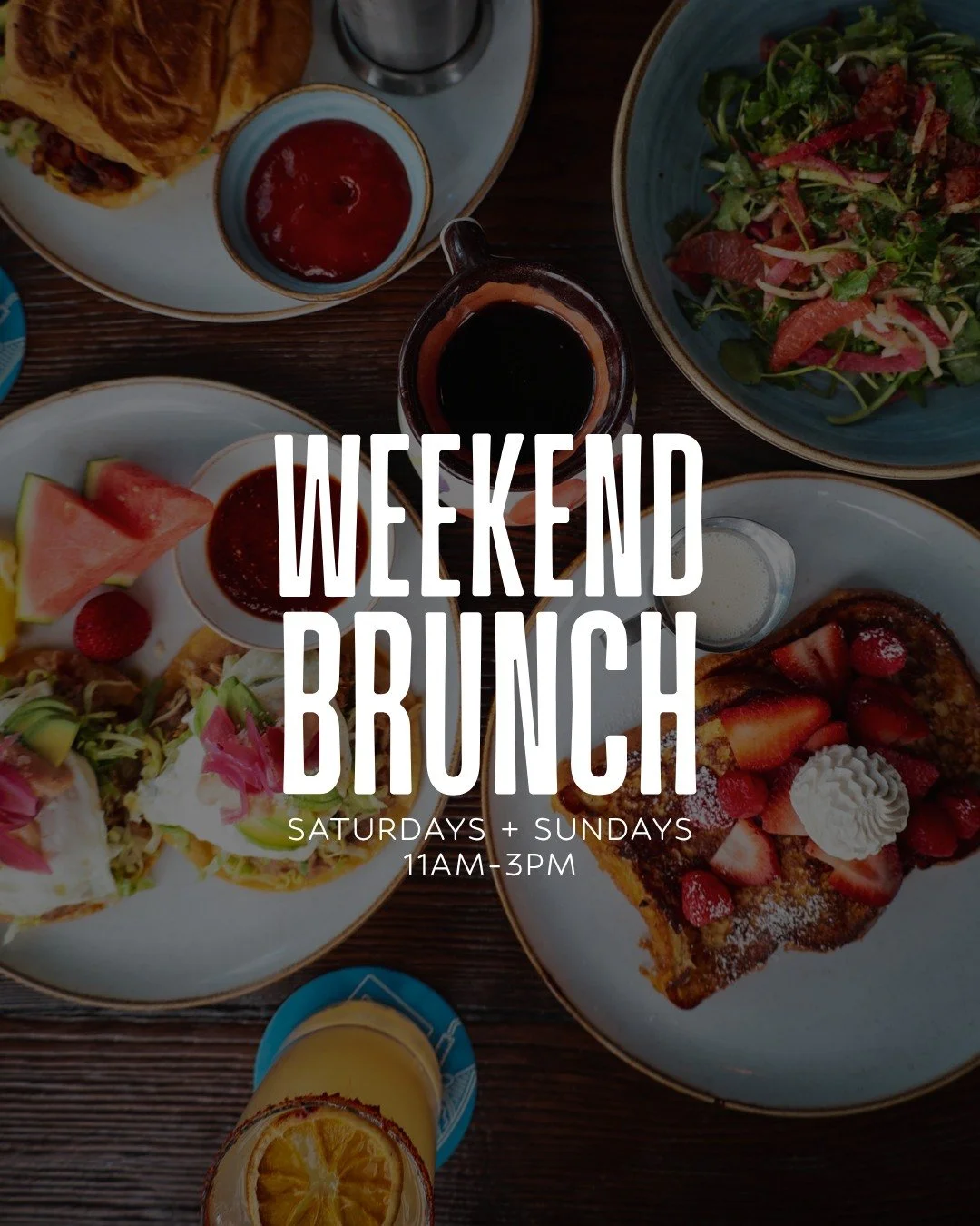 It's the best time of the week ☀️

Consider this your standing weekend invitation. Reserve on OpenTable.