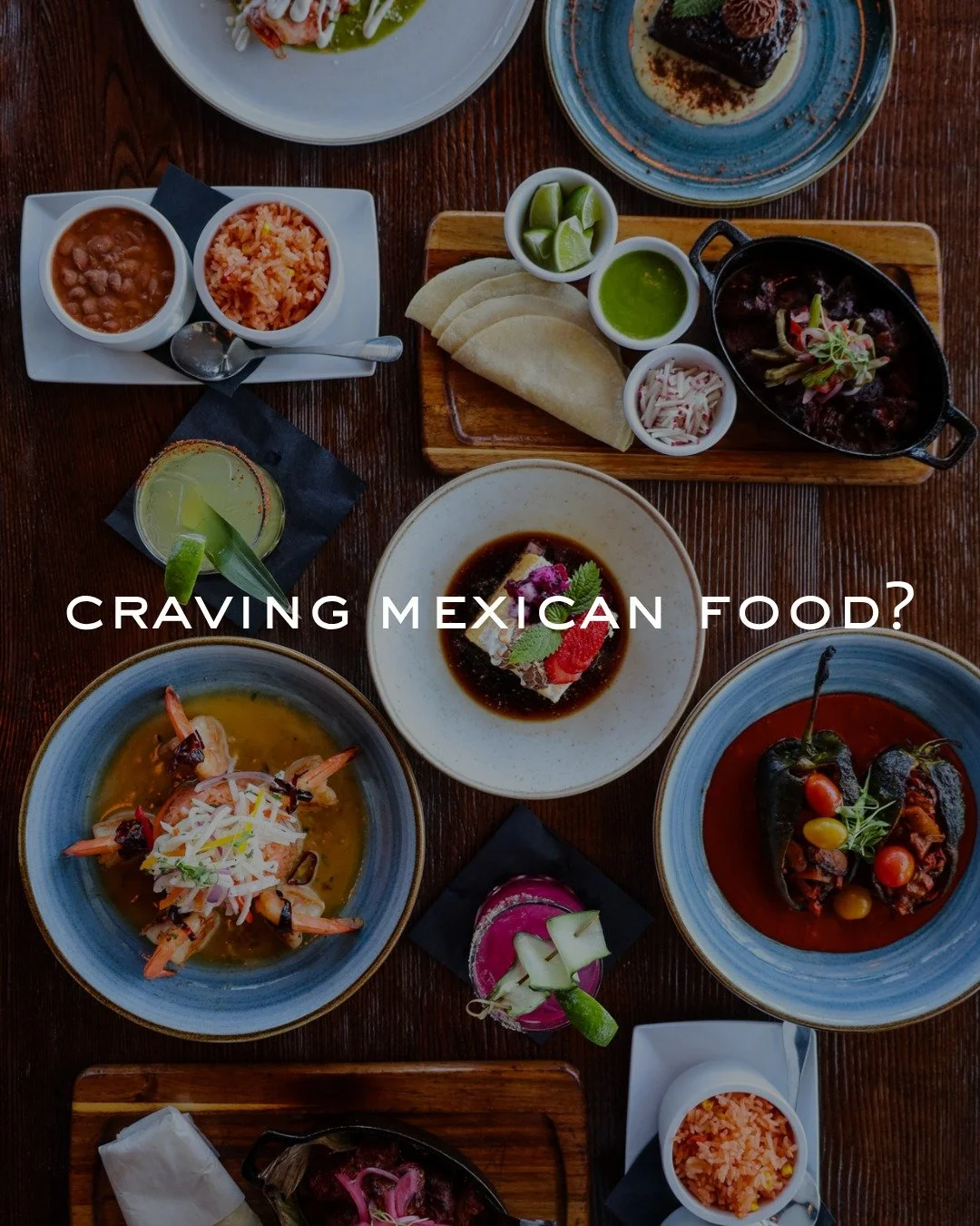If Mexican food is on your mind, consider this your sign. 🌮

We'll save you a seat. Reserve now on OpenTable.