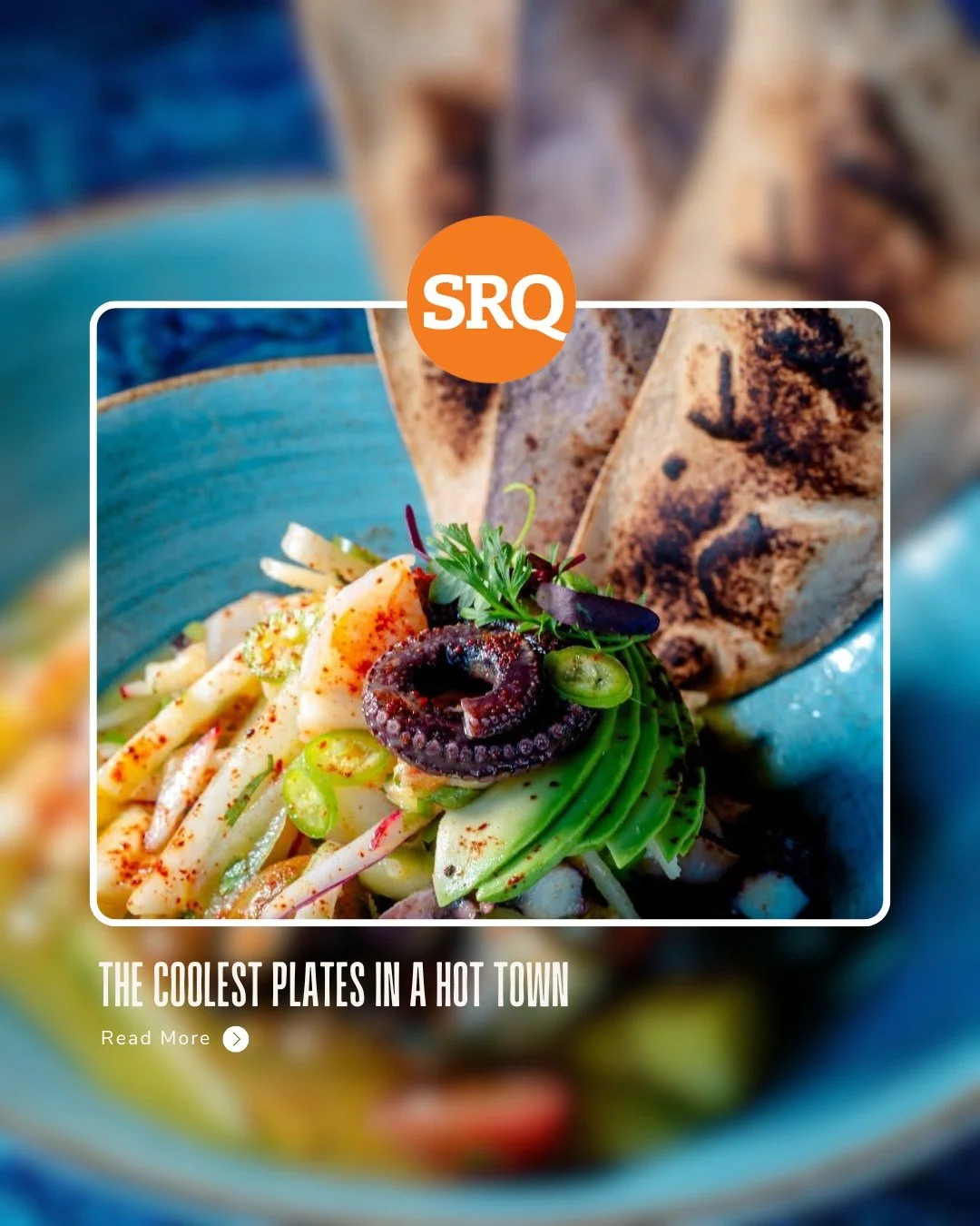 A big thank you to SRQ Magazine for featuring our Ceviche de Mariscos in their roundup of Sarasota's coolest summer plates.

Fresh seafood, bright citrus, a little heat, and all the flavors of summer in one dish. ☀️