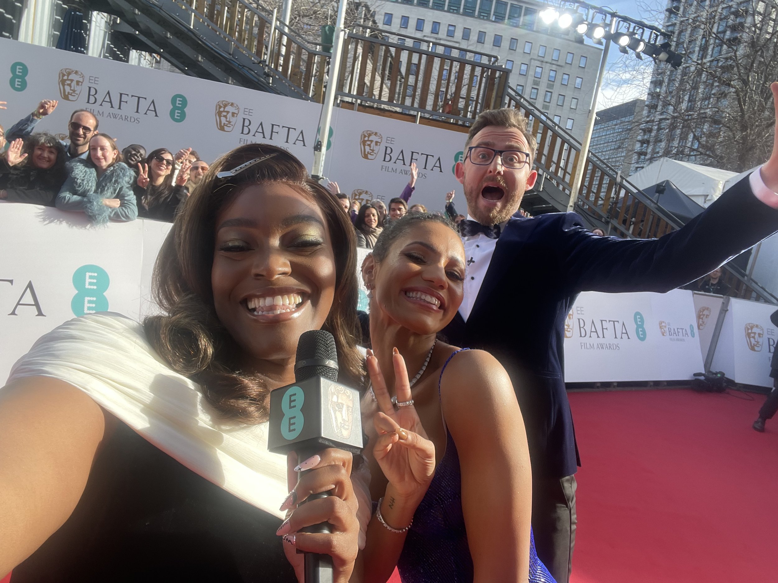 Hosting the BAFTA Red Carpet Live on TikTok - 19th February 2023