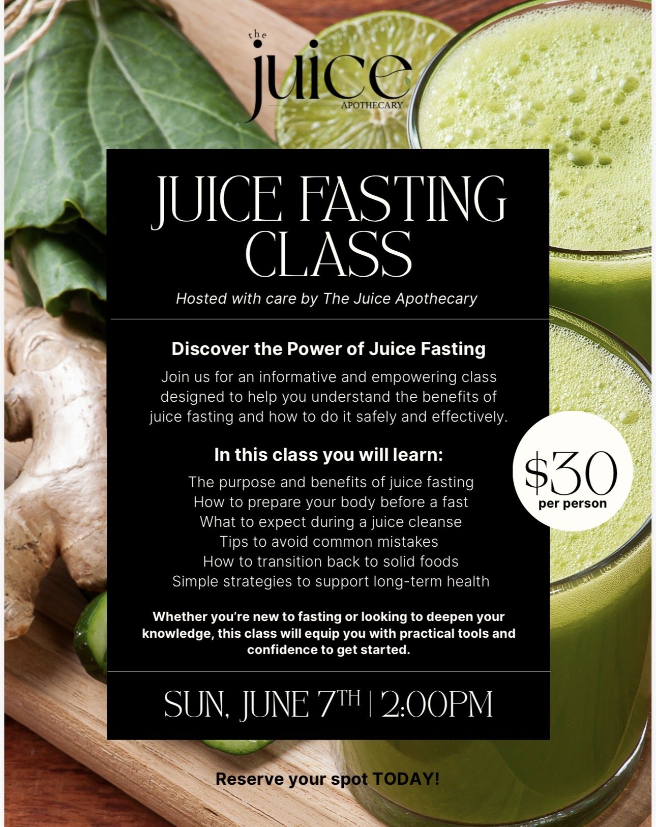 Juice Fast Class