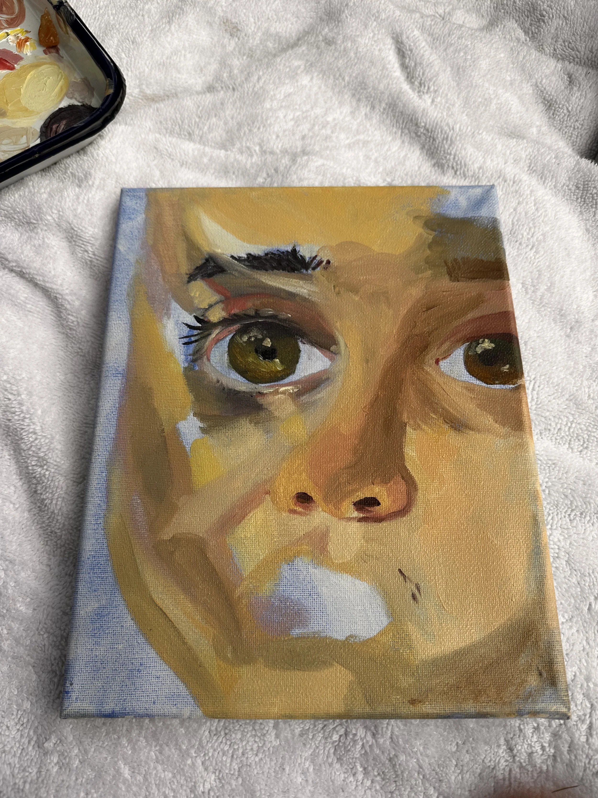 Oil on Canvas. 1 hour study. 2023