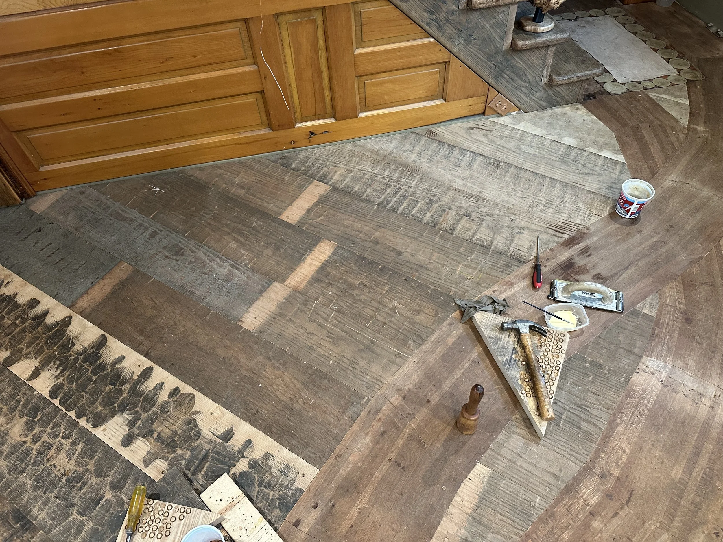 complete pluged floor space