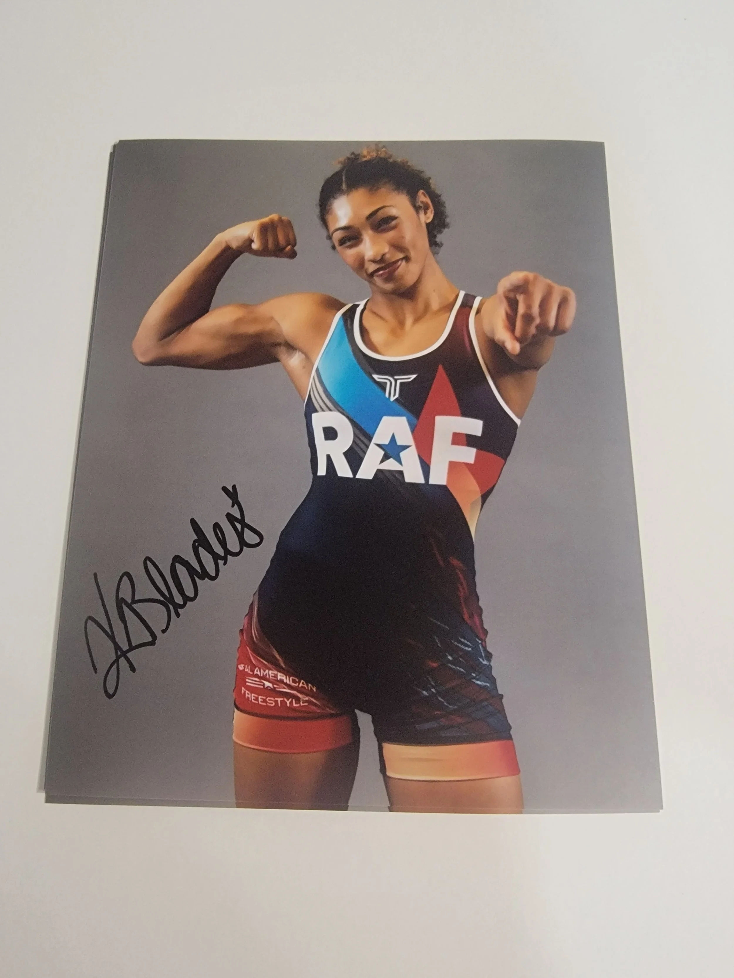 Kennedy Blades Signed 8x10 photo