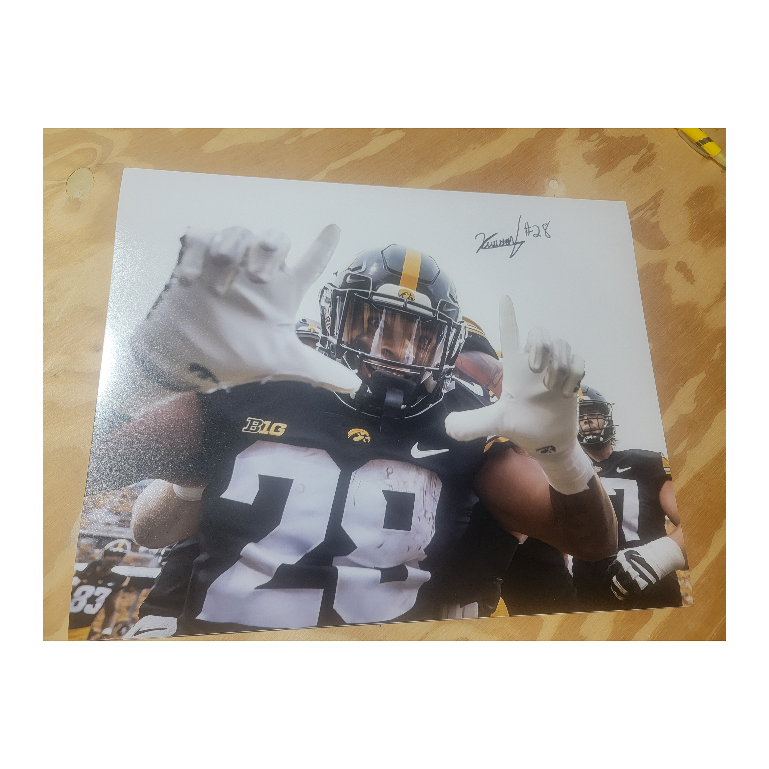 Kamari Moulton Signed 16 x 20