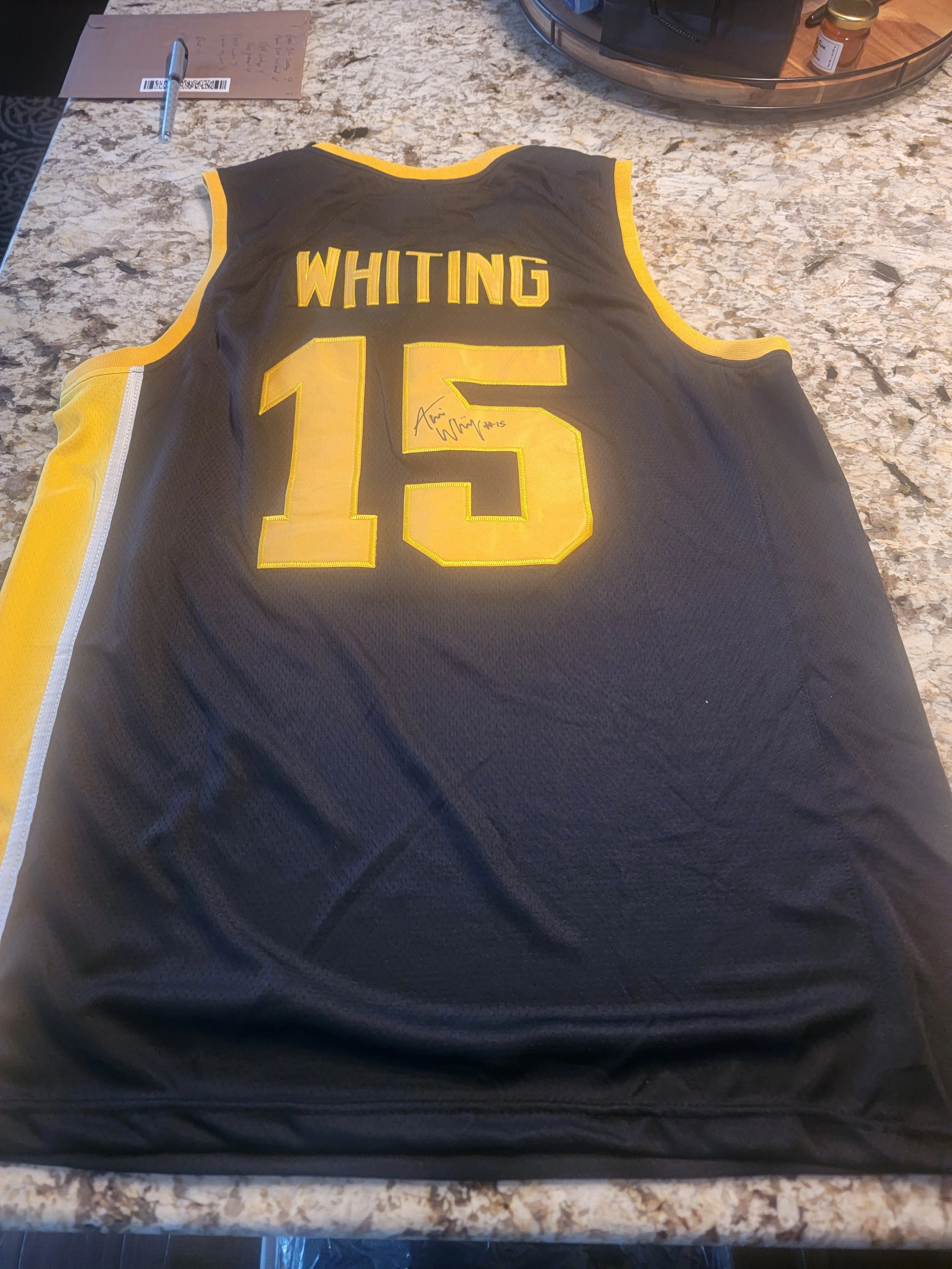 Amari Whiting Signed Jersey