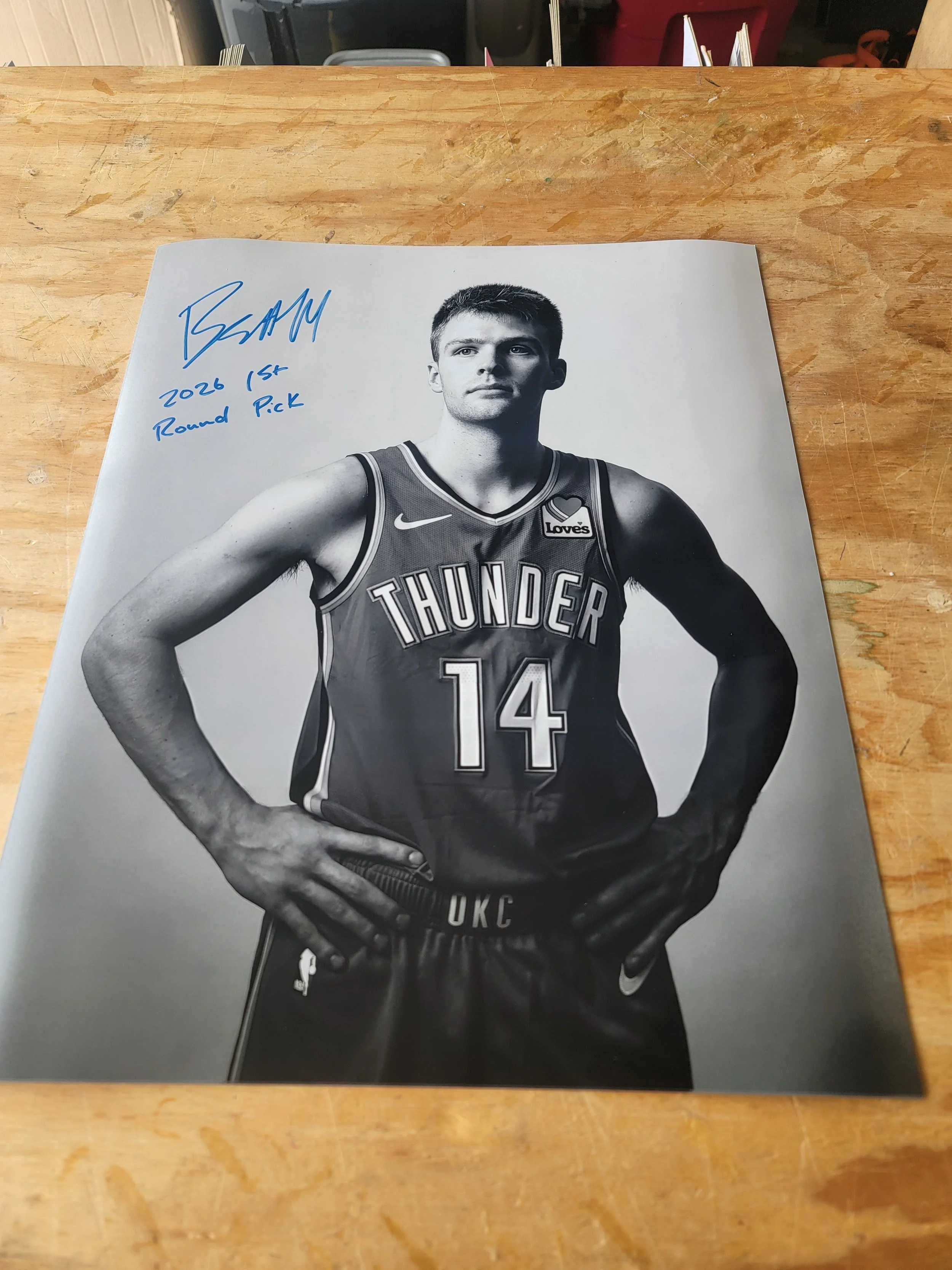 Bennett Stirtz Signed 16 x 20