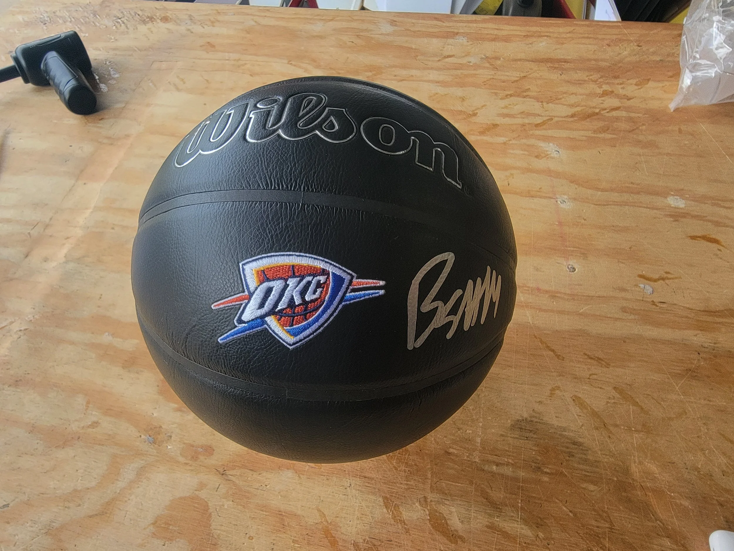 Bennett Stirtz Signed Basketball