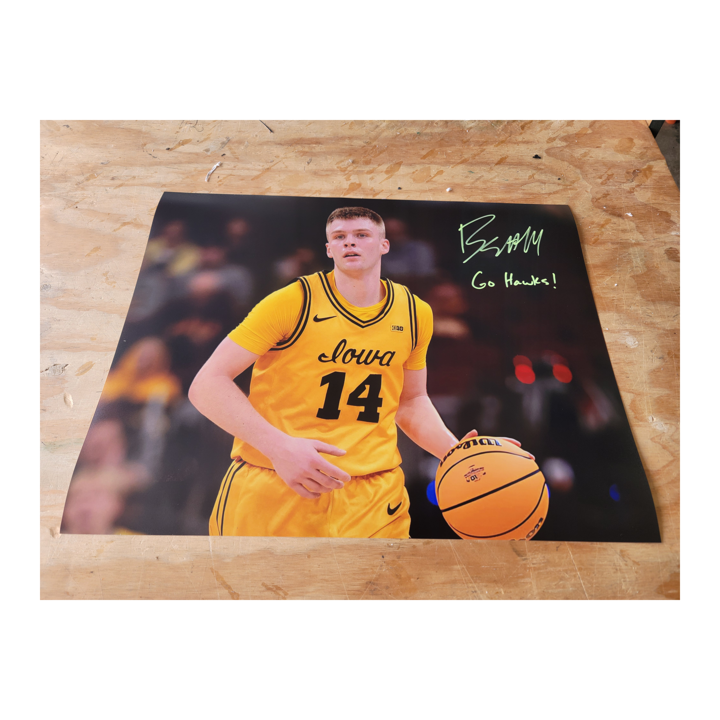 Bennett Stirtz Signed 16 x 20