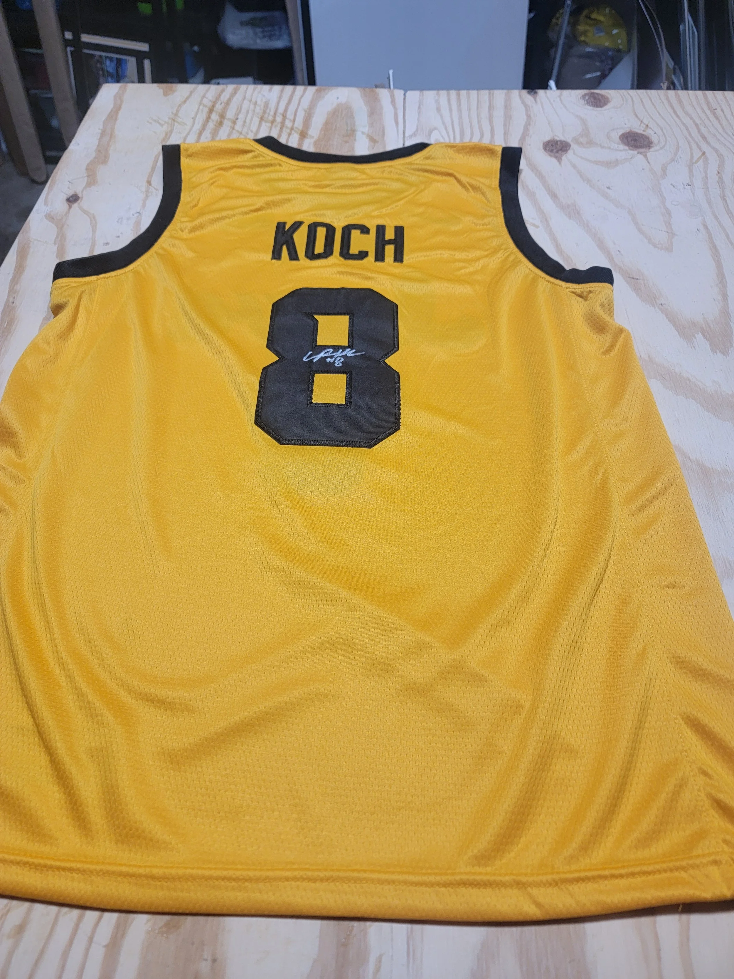 Cooper Koch Signed Jersey