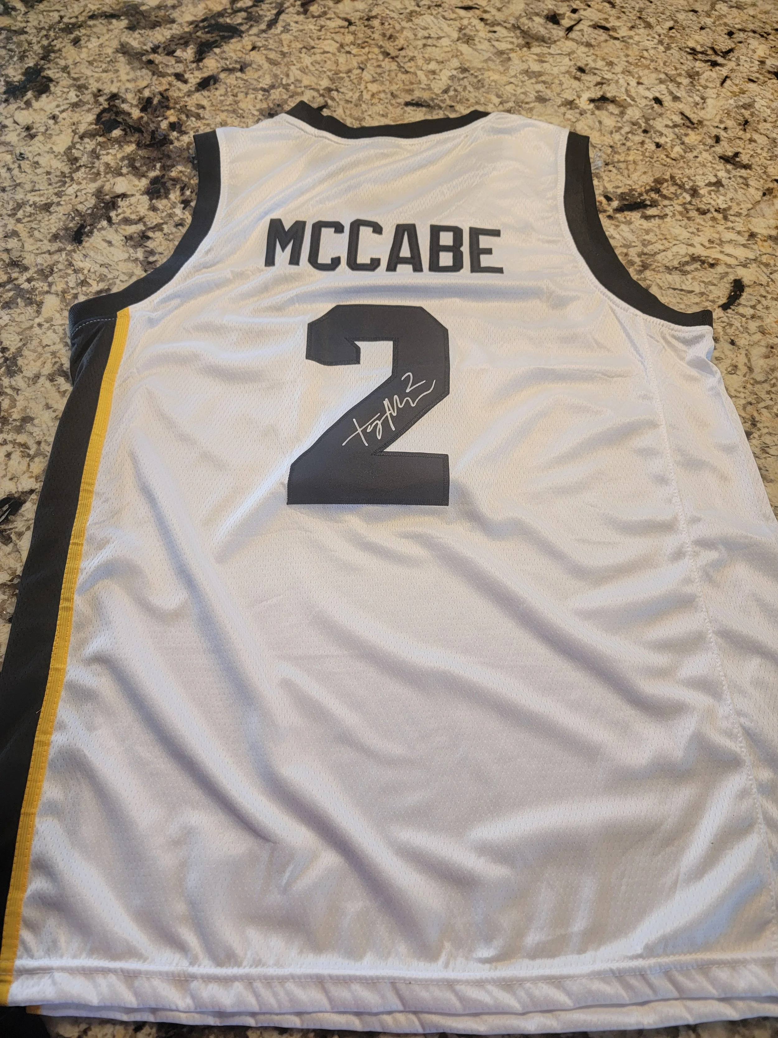 Taylor McCabe Signed Jersey