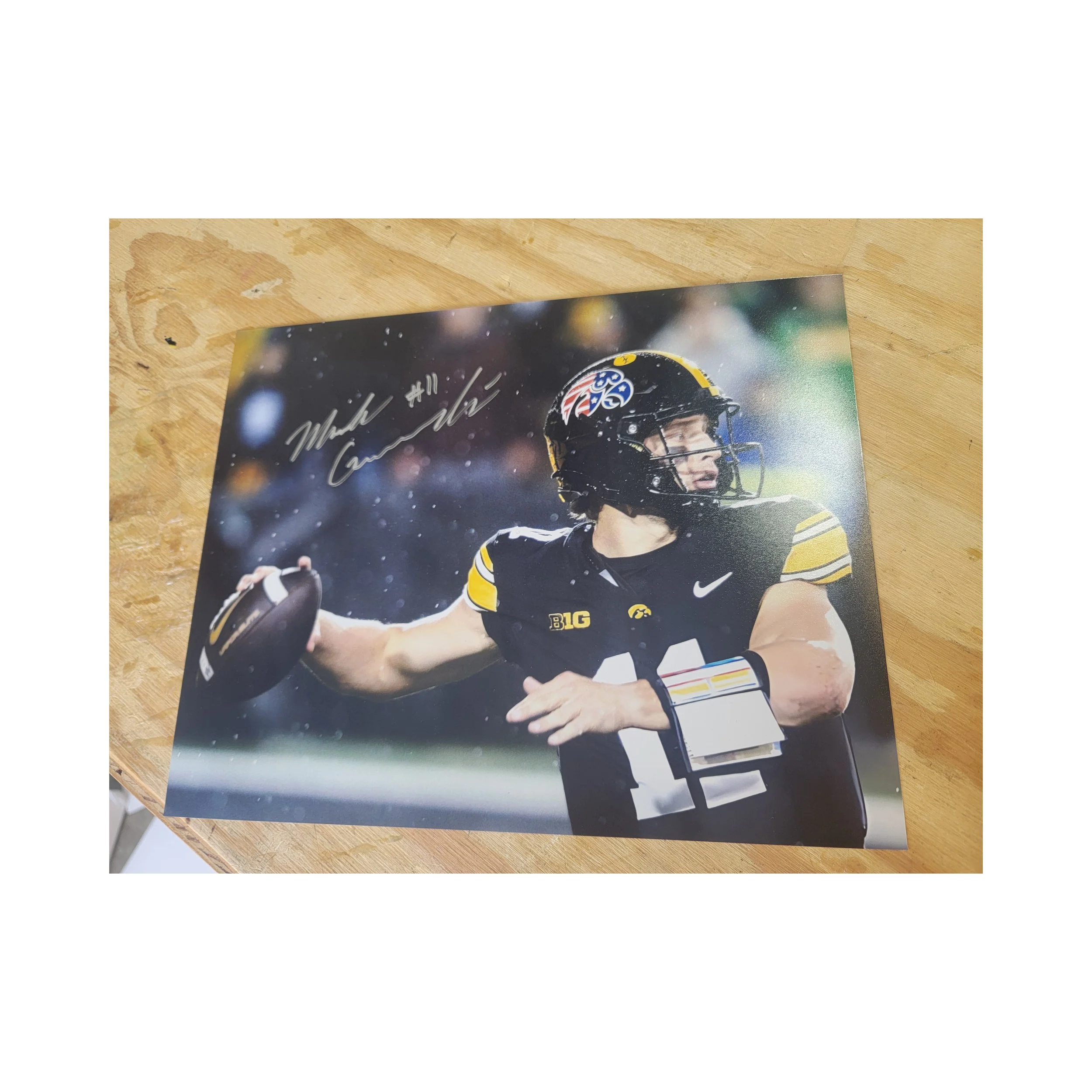 Mark Gronowski Signed 11 x 14
