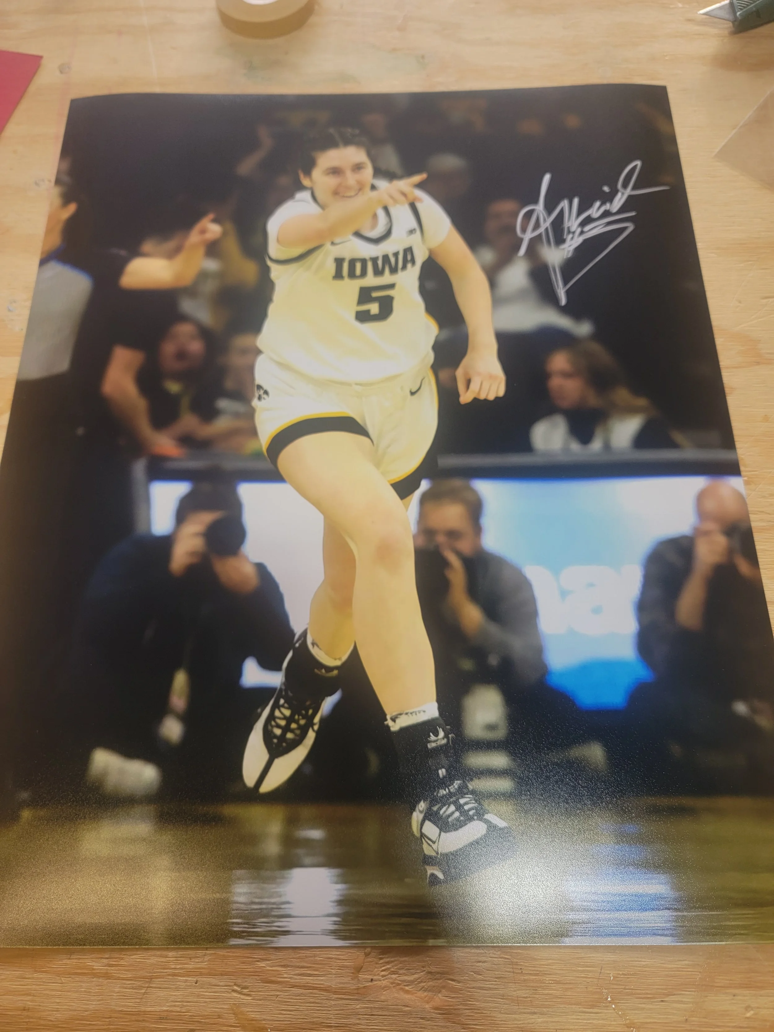 Ava Heiden Signed 16x20