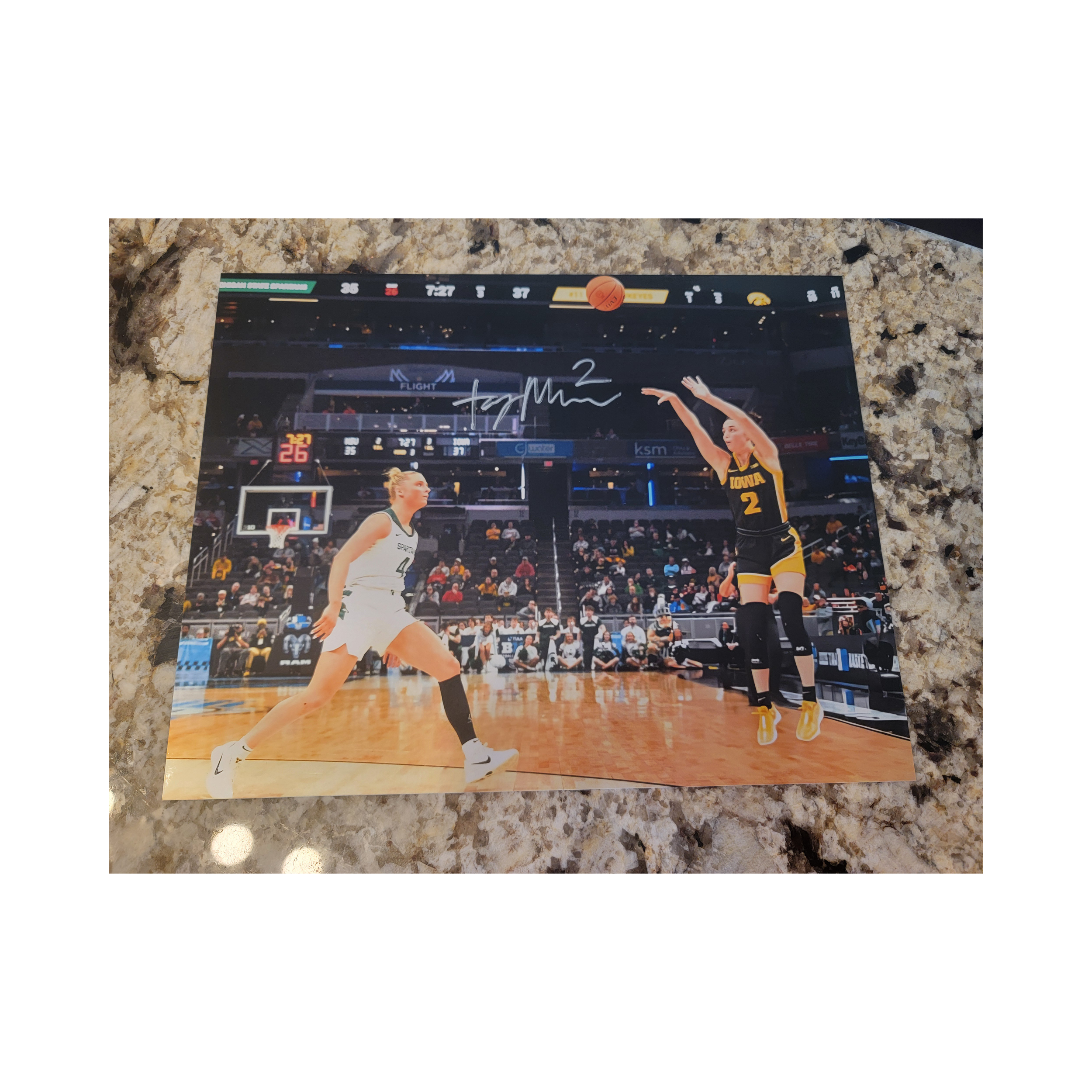 Taylor McCabe Signed 11 x 14 Metallic Signed Photo