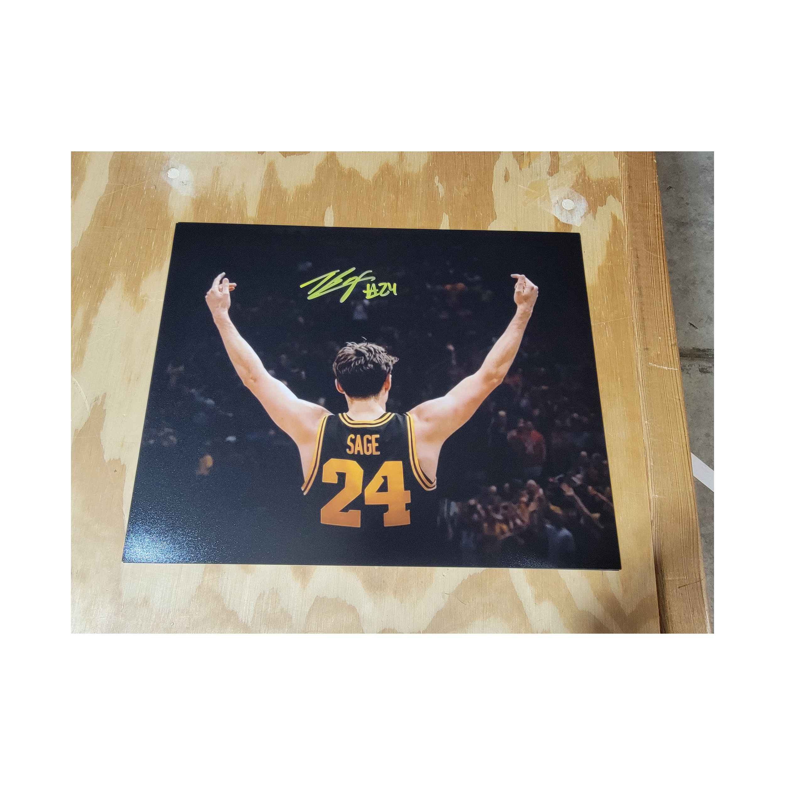 Tate Sage Signed 11x14