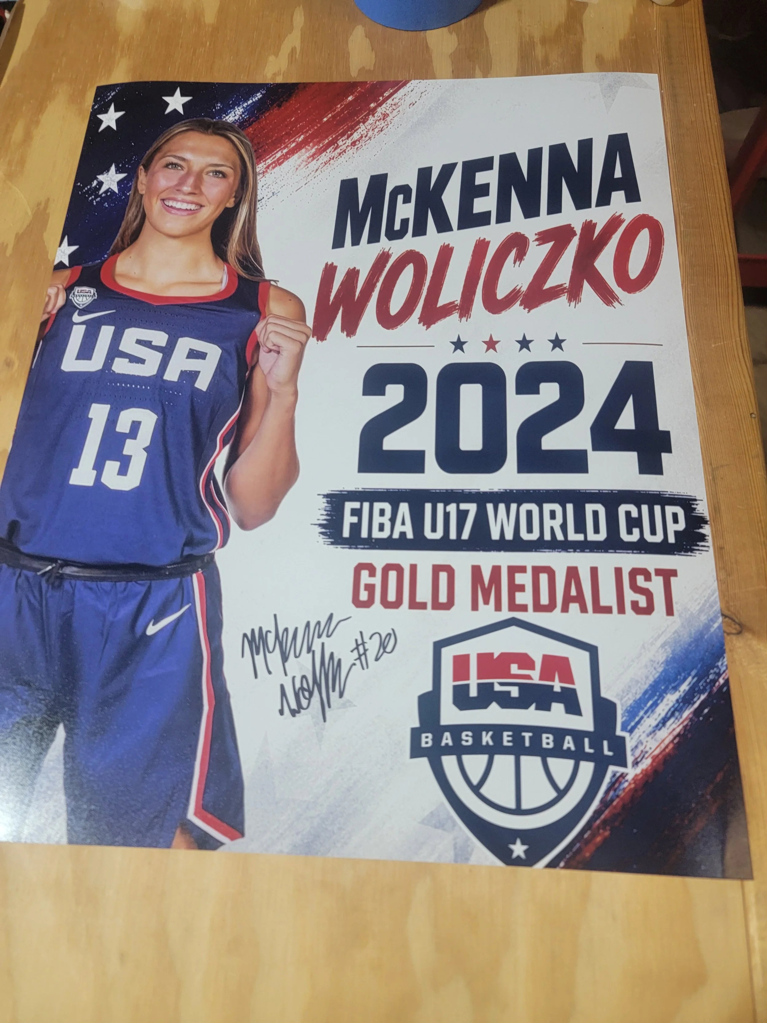 McKenna Woliczko Signed 16x20