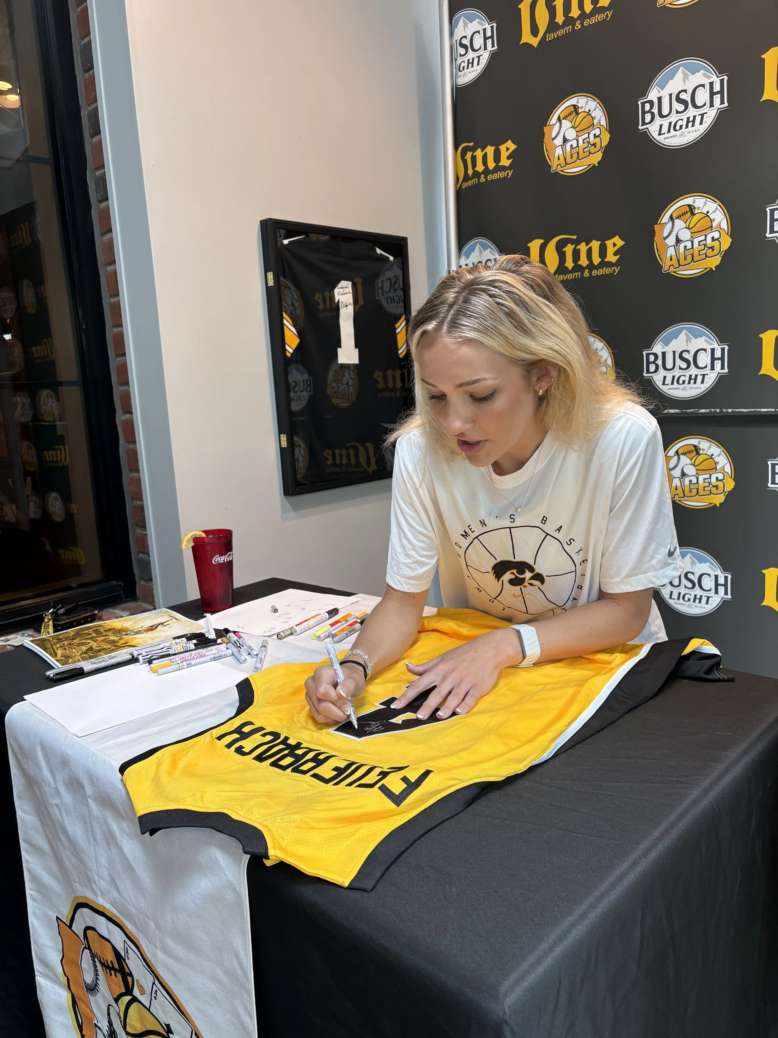Kylie Feuerbach Signed Jersey (White or Gold)