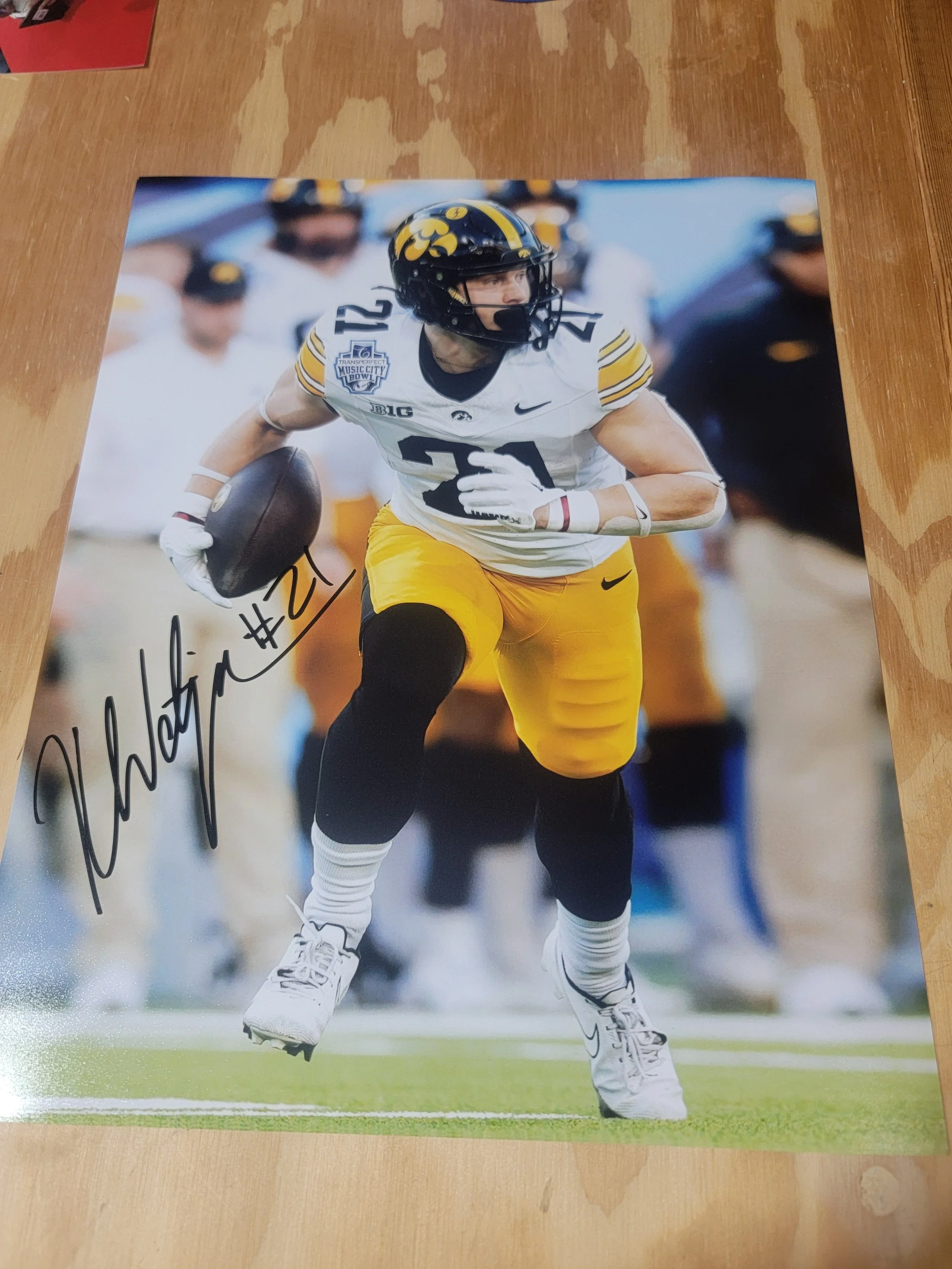 Kaden Wetjen Signed 11x14