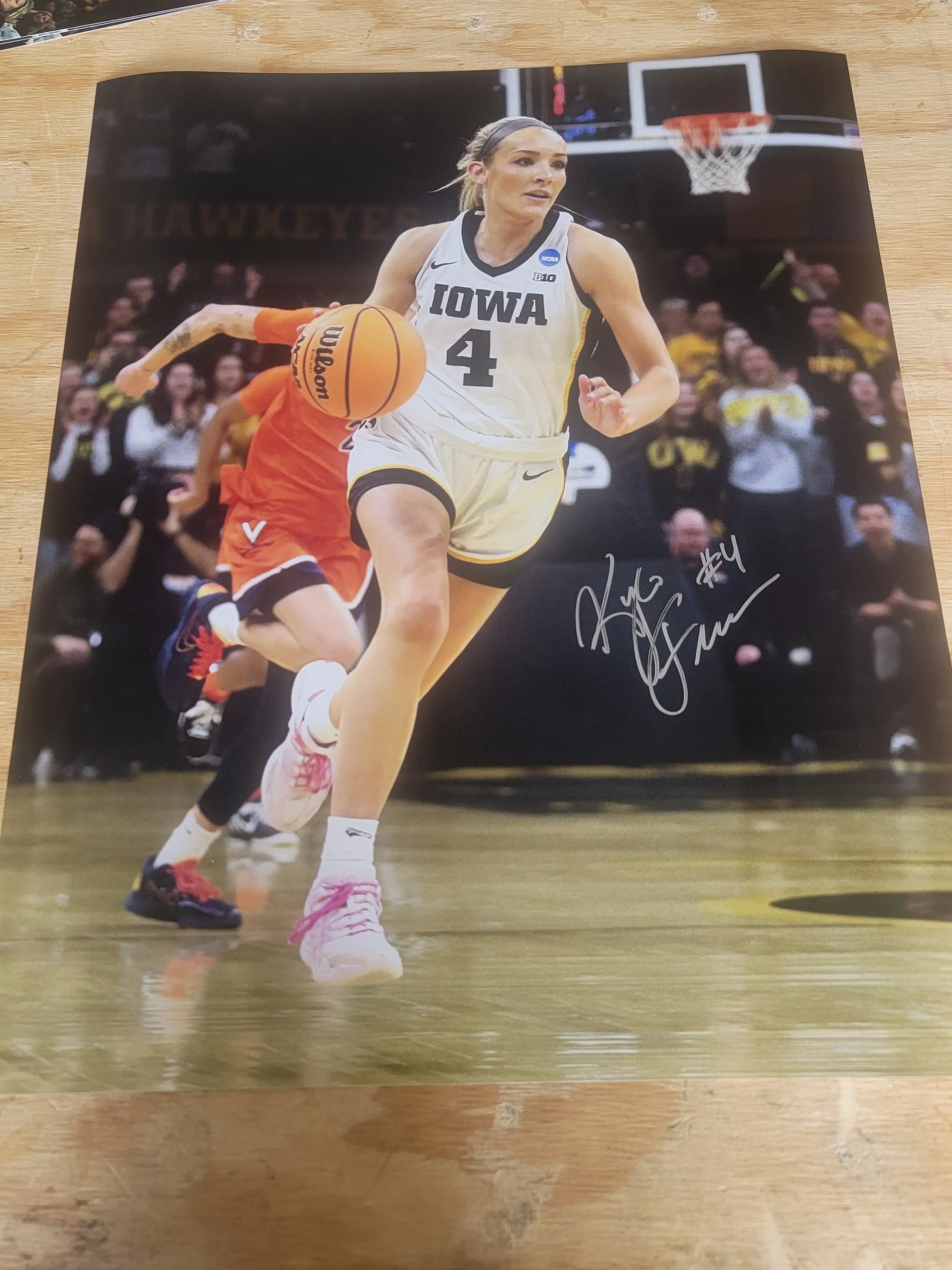 Kylie Feuerbach Signed 16 x 20