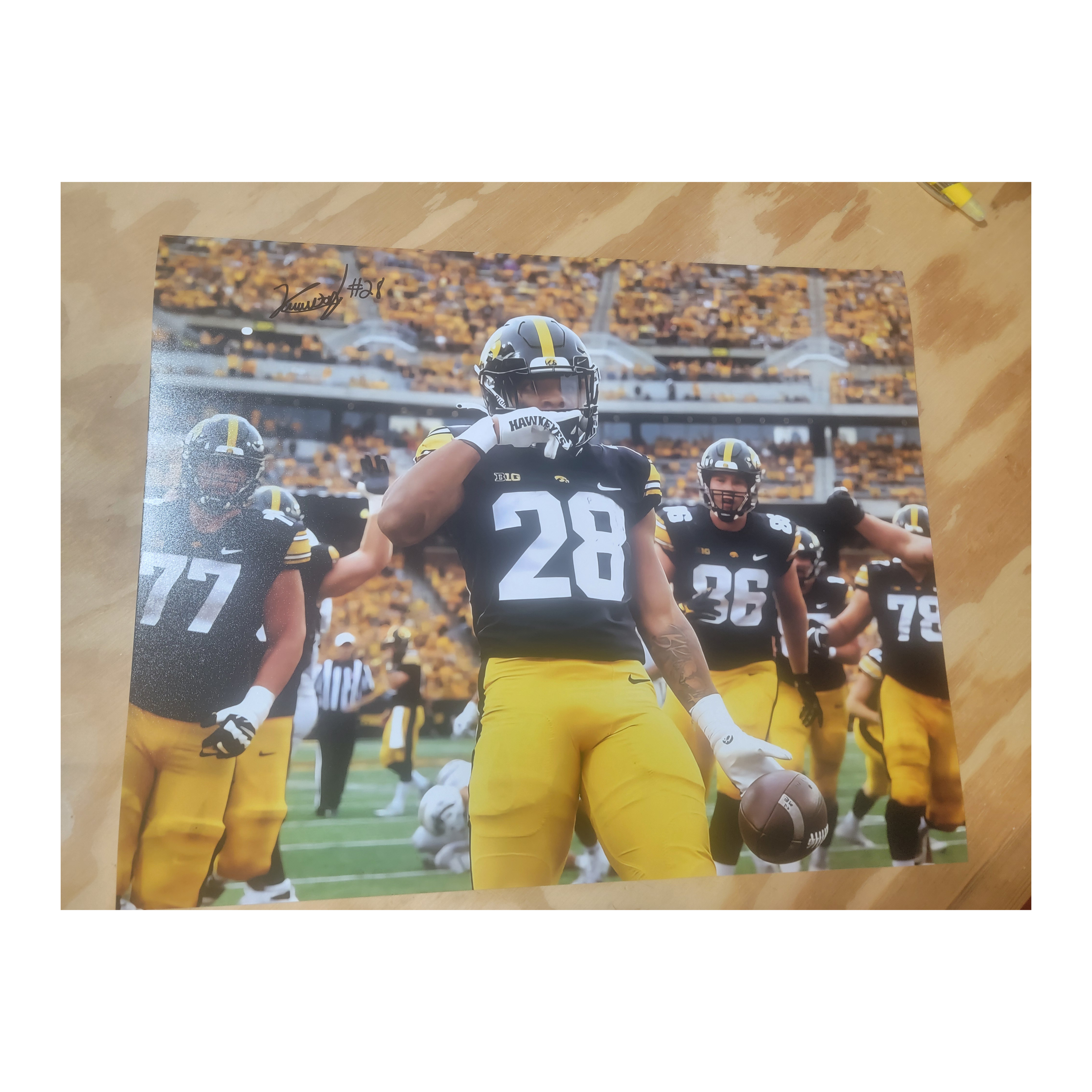 Kamari Moulton Signed 16 x 20