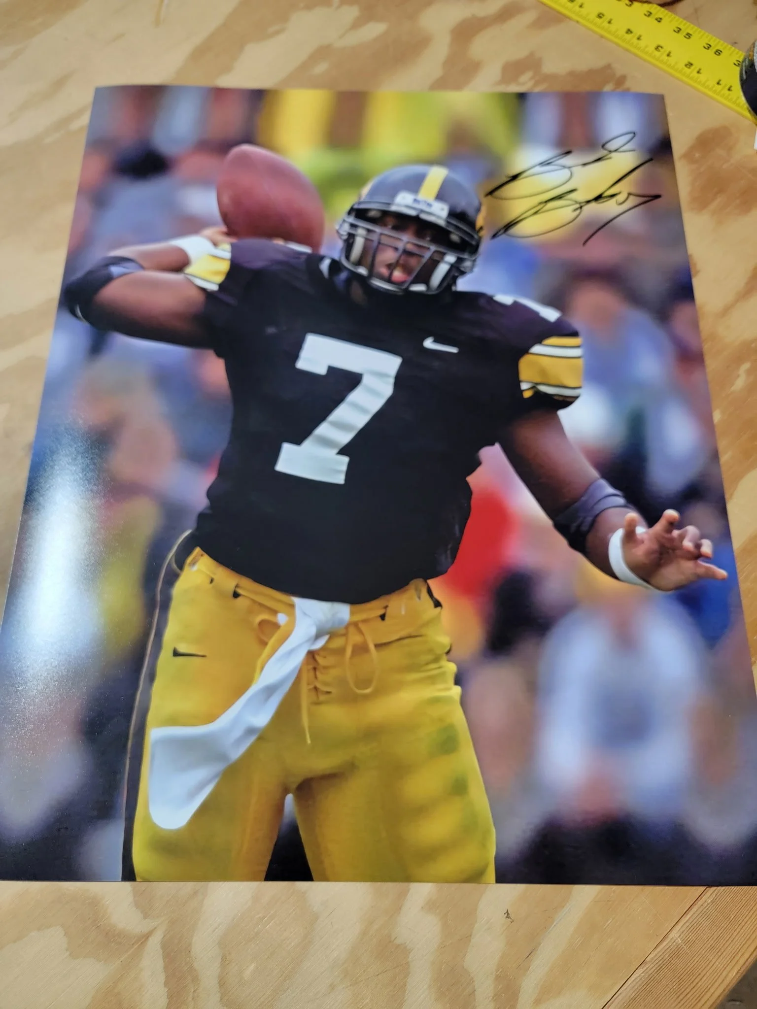 Brad Banks Signed 16x20