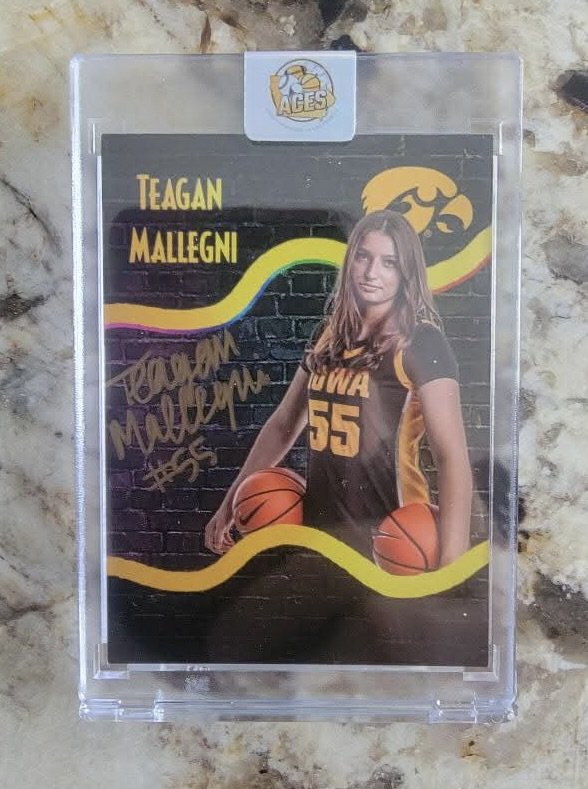 Teagan Mallegni Signed Card