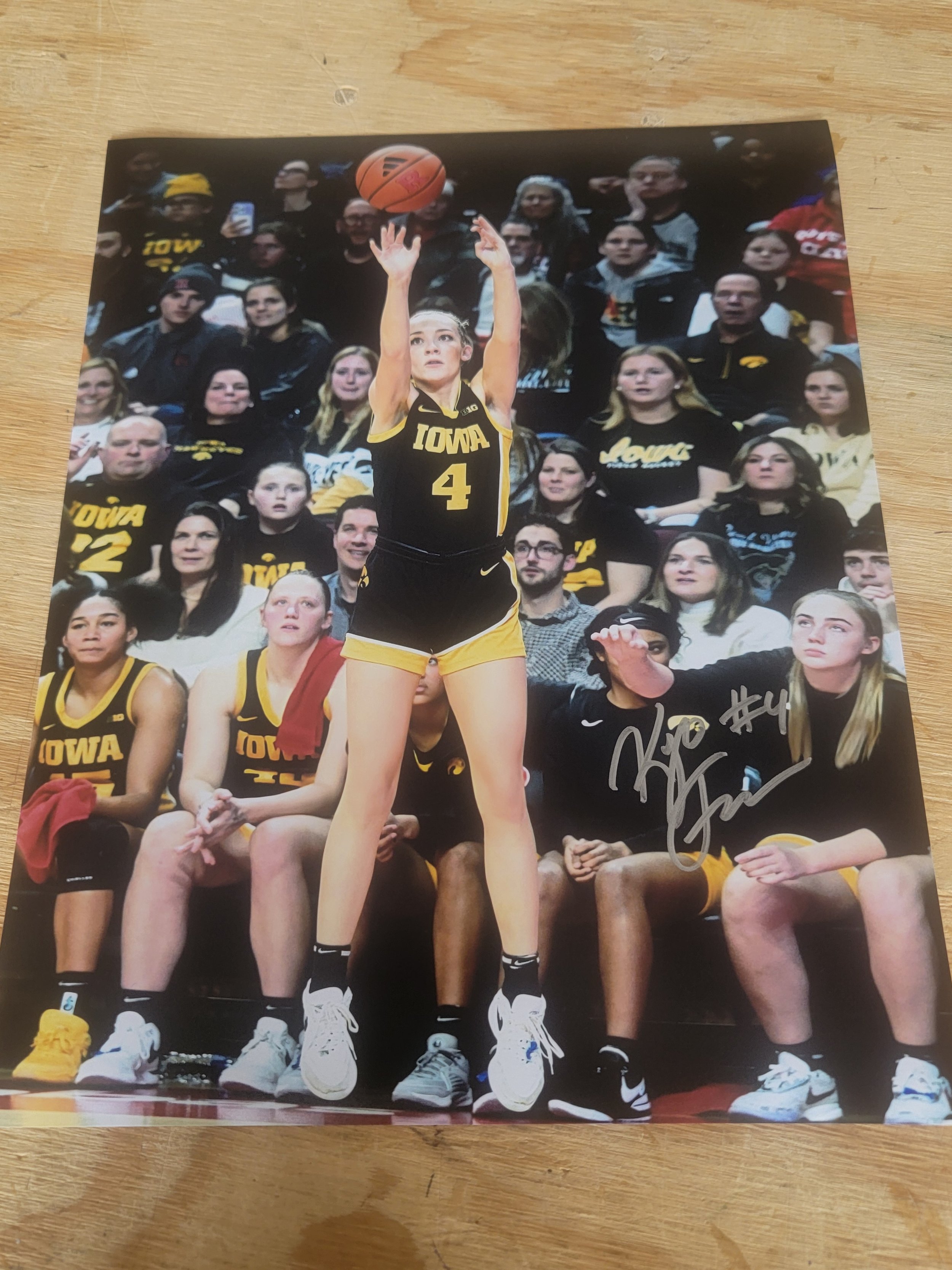 Kylie Feuerbach Signed 11 x 14 Photo