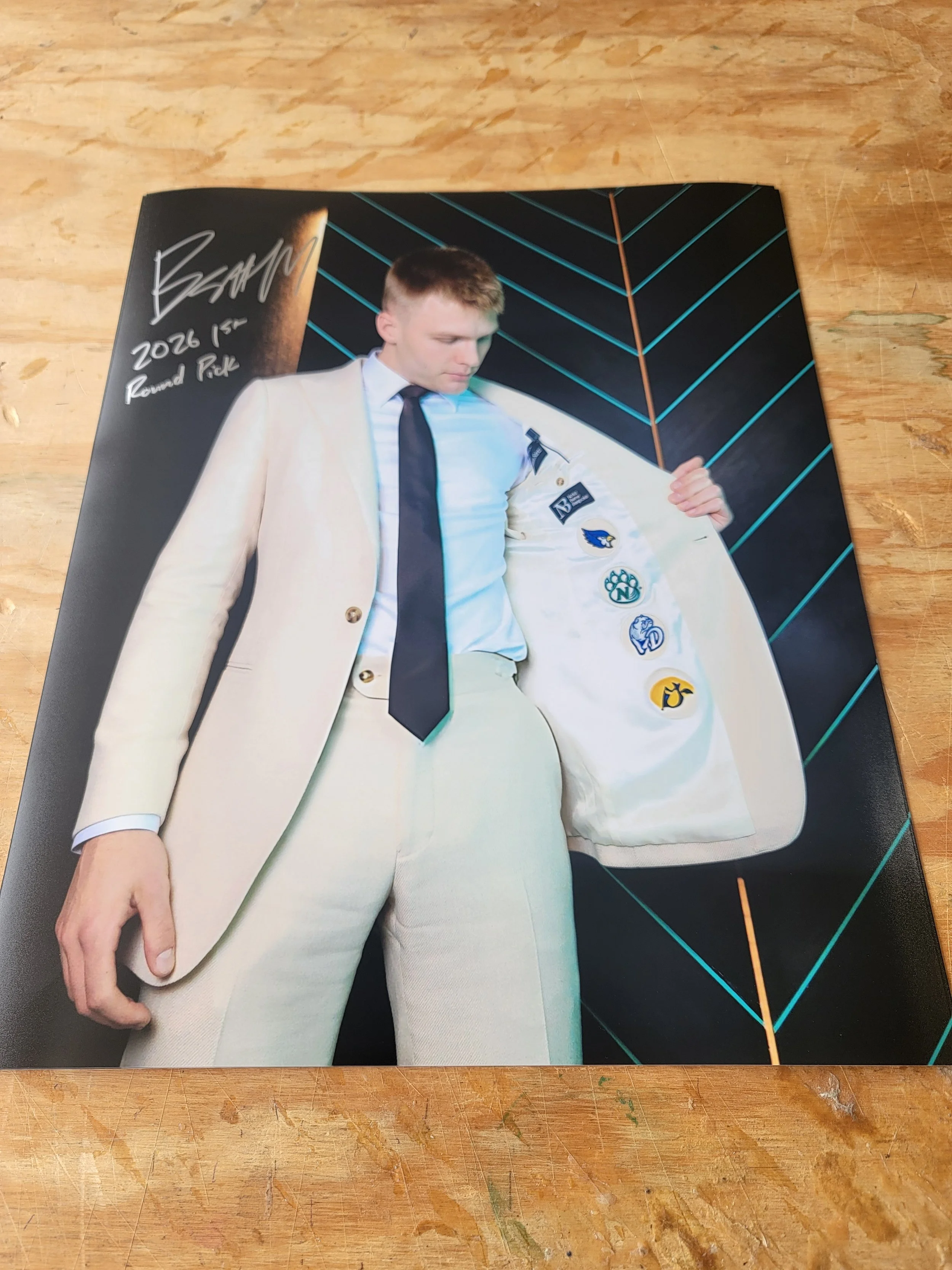 Bennett Stirtz Signed 16 x 20