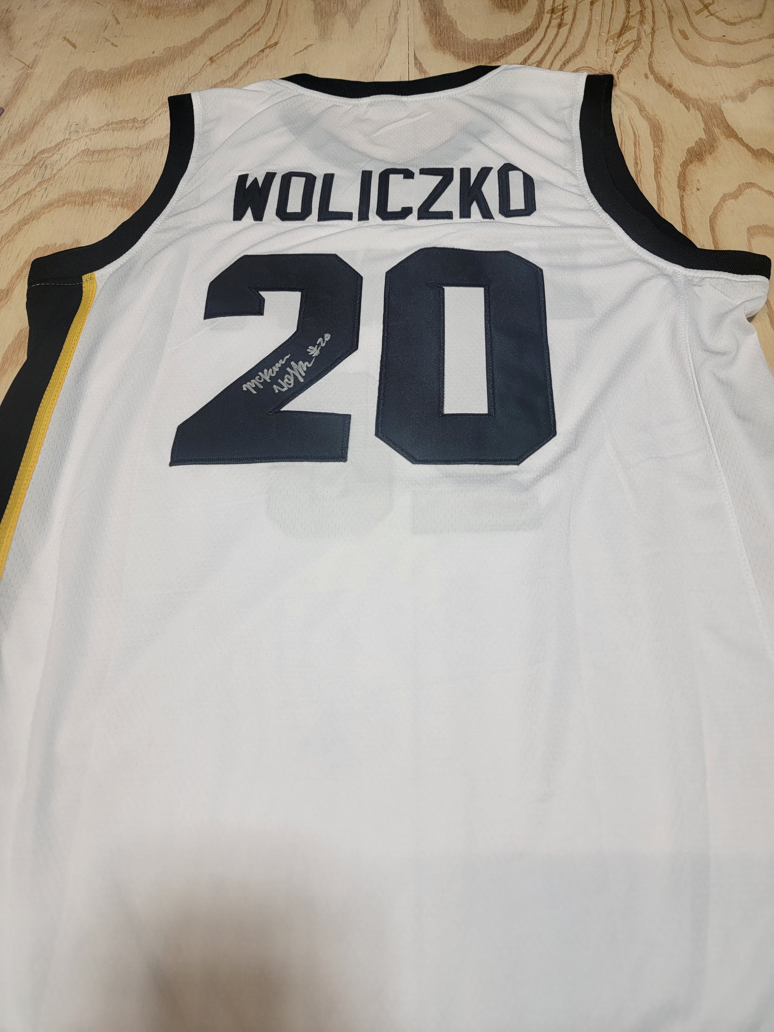 McKenna Woliczko Signed Jersey