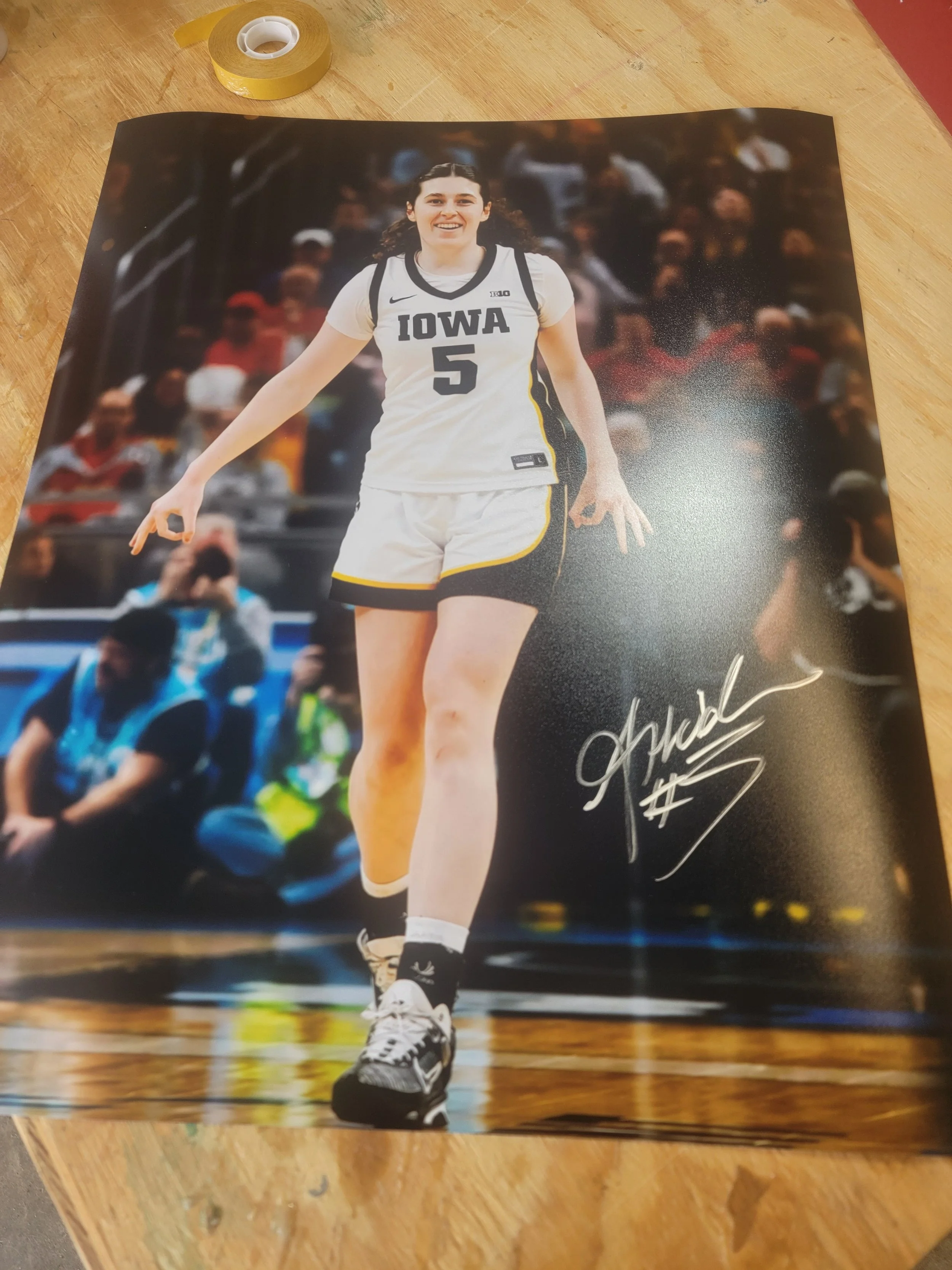 Ava Heiden Signed 16x20