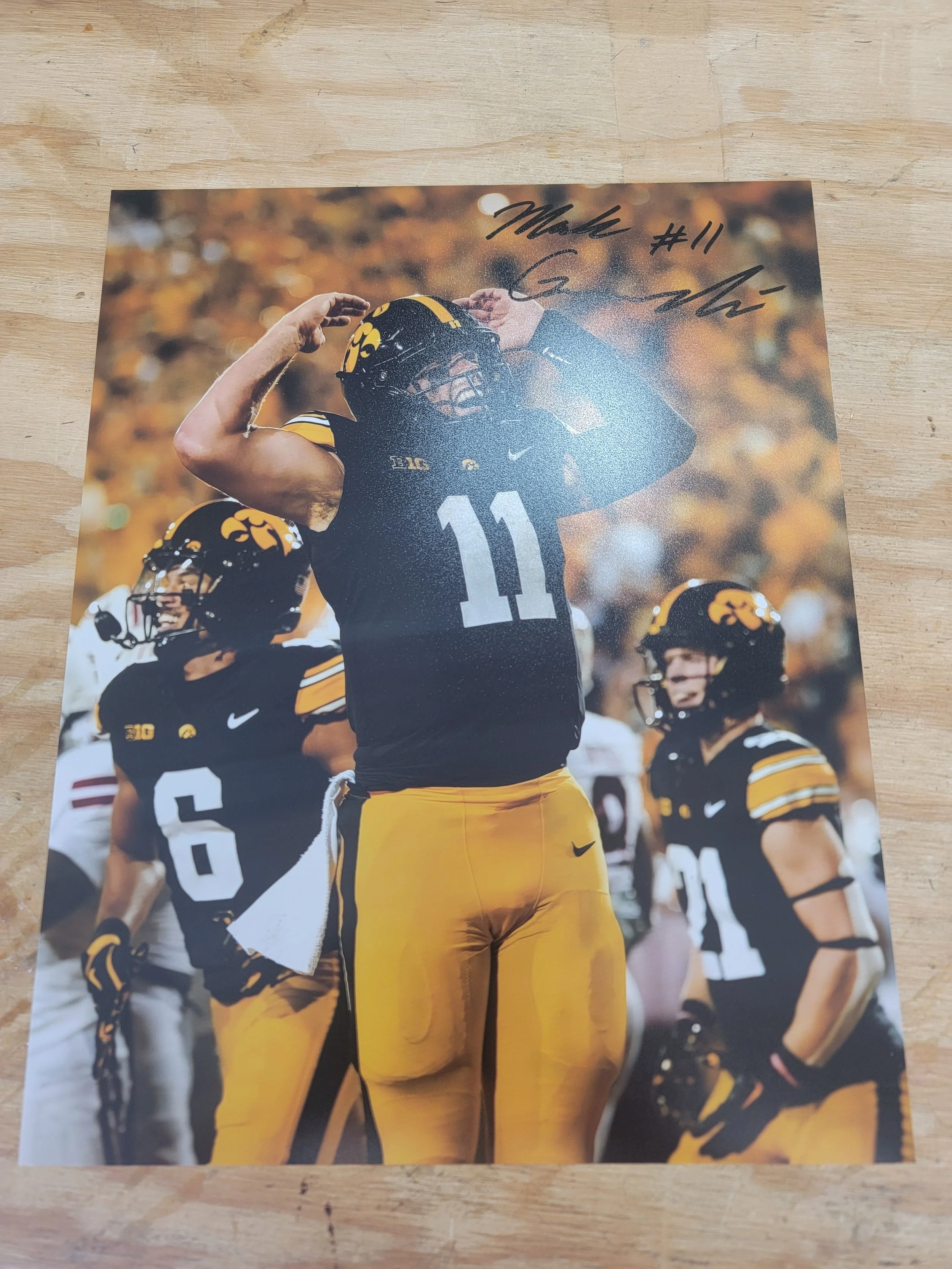 Mark Gronowski Signed 11 x 14