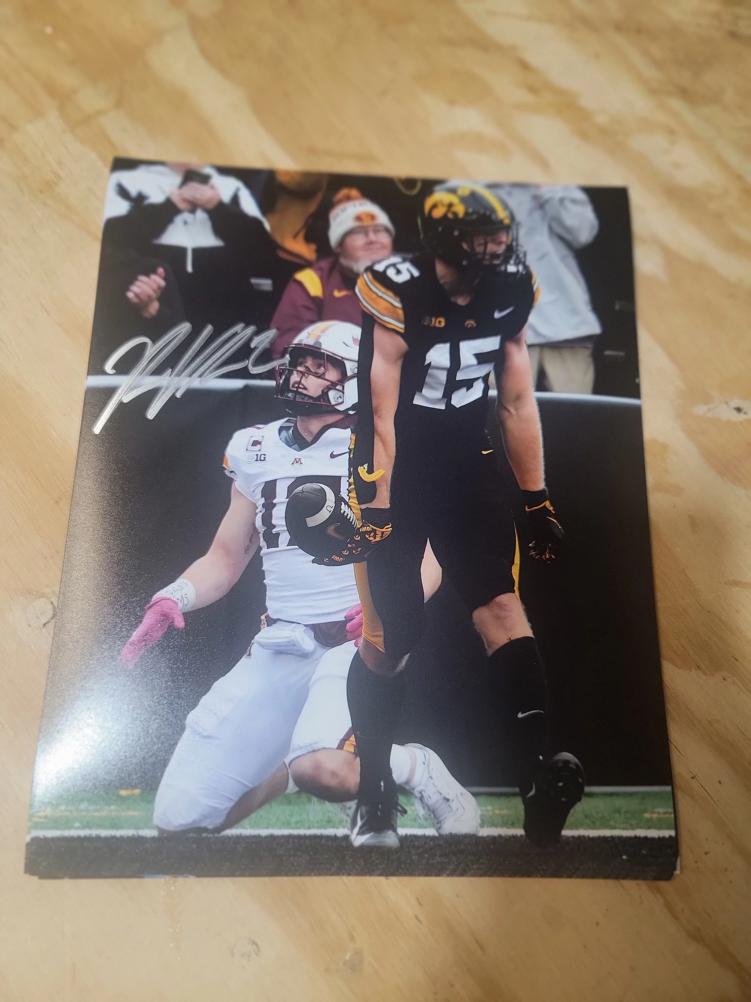 Reece Vander Zee Signed 8 x 10