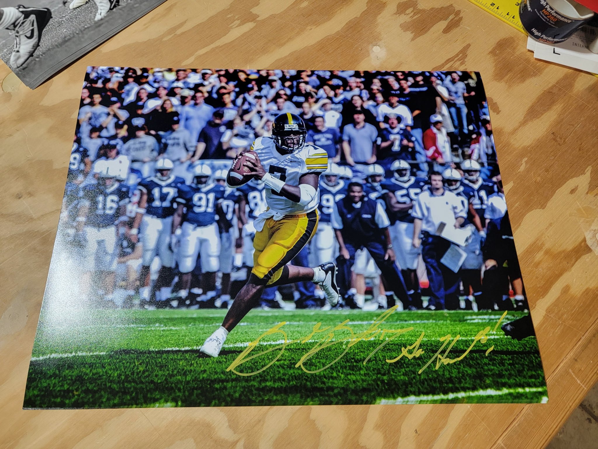 Brad Banks Signed 16x20