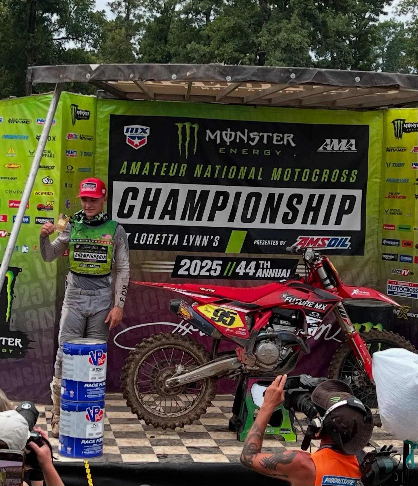 Killer ride from our boy @canaguier_708 yesterday! First win at @lorettalynnmx in 10 years! Super ready to end the week with strength. #GET #ALPHA 👊