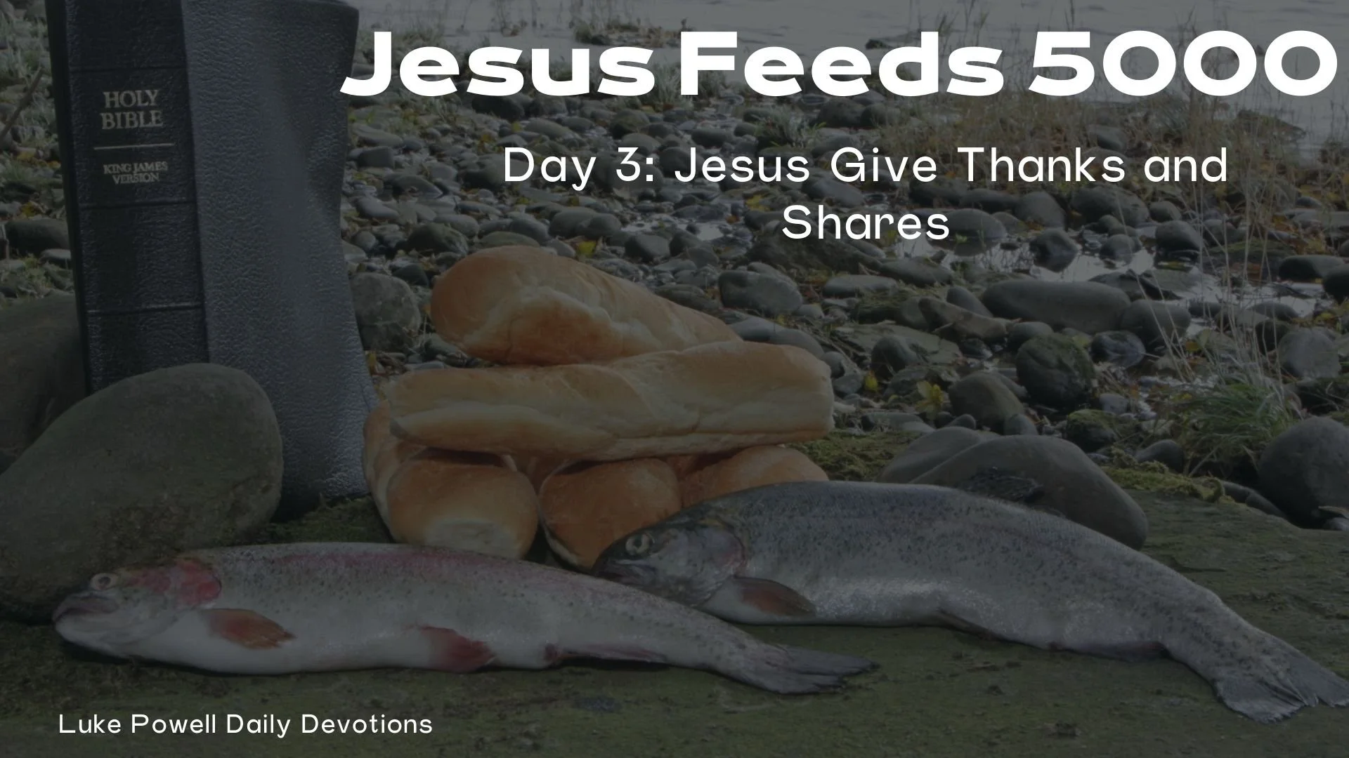 Jesus Give Thanks and Shares