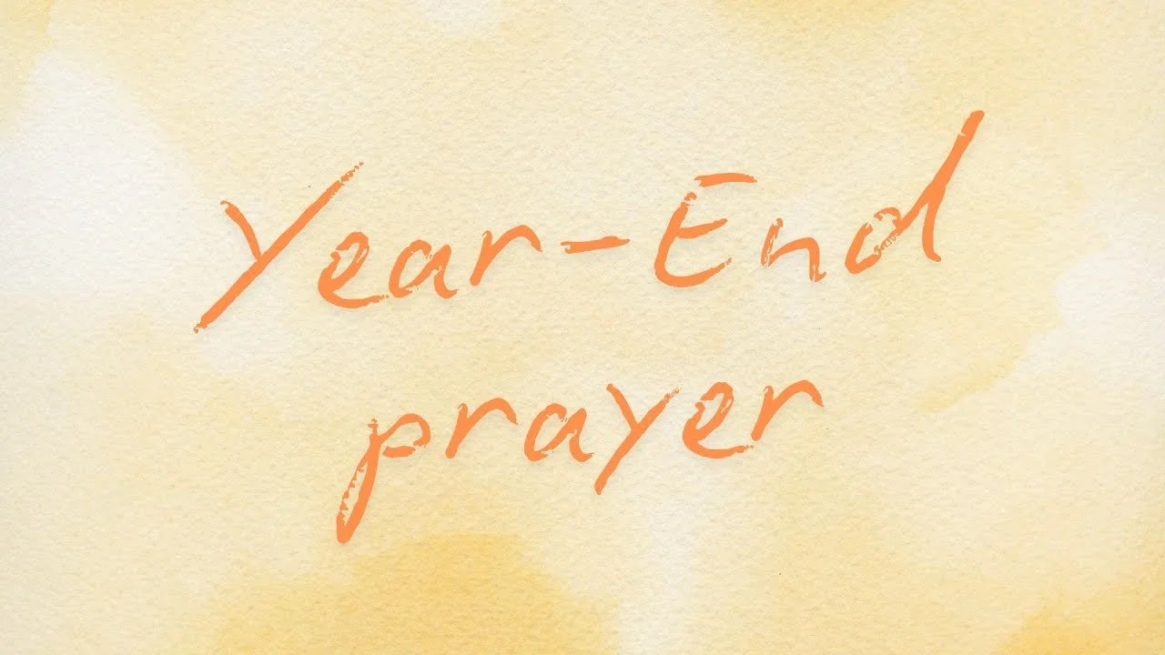 Year-End Prayer