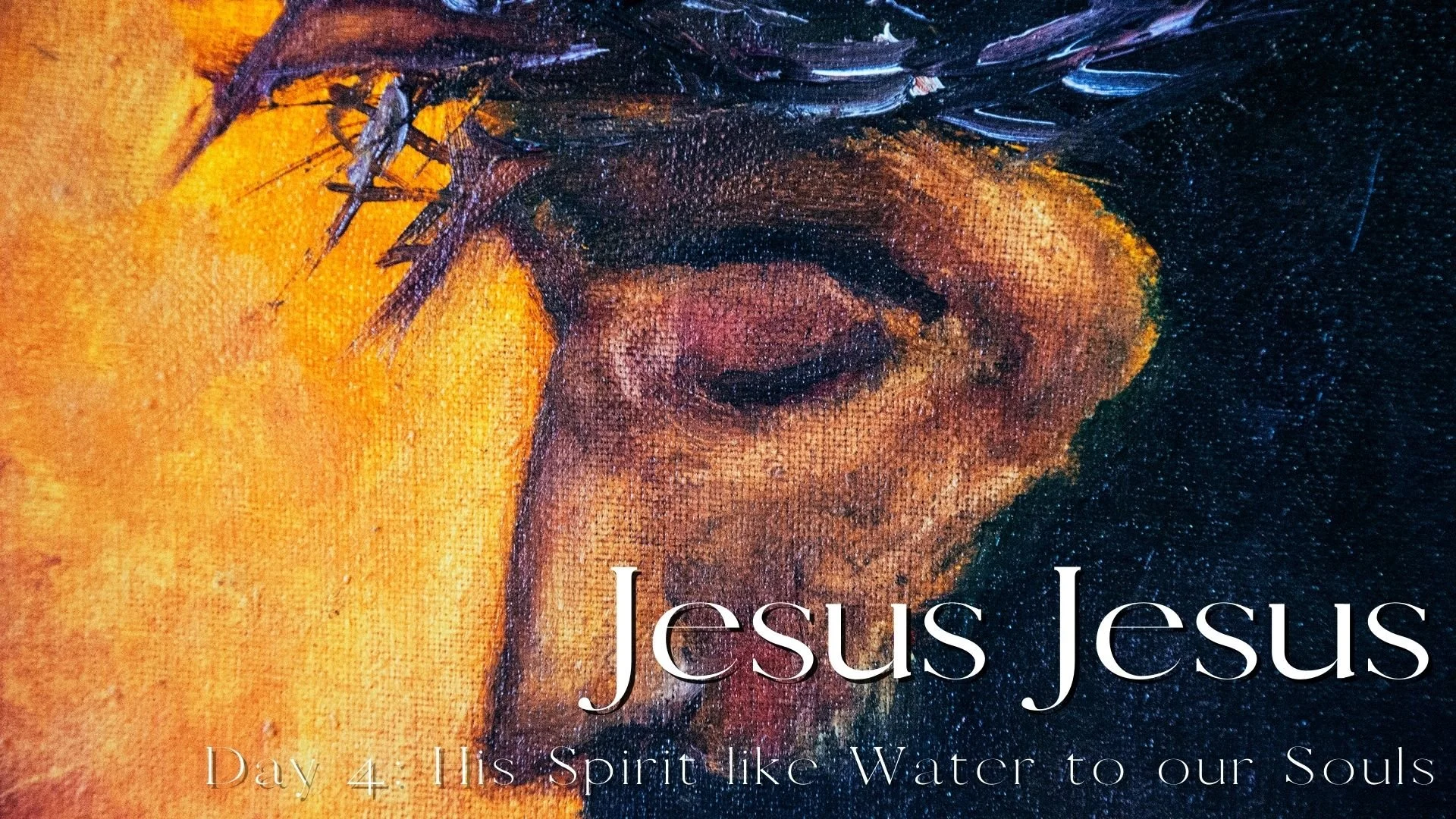 His Spirit Like Water to Our Souls