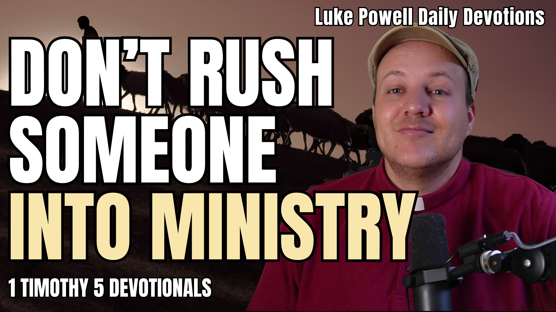 Why God Never Rushes Ordination