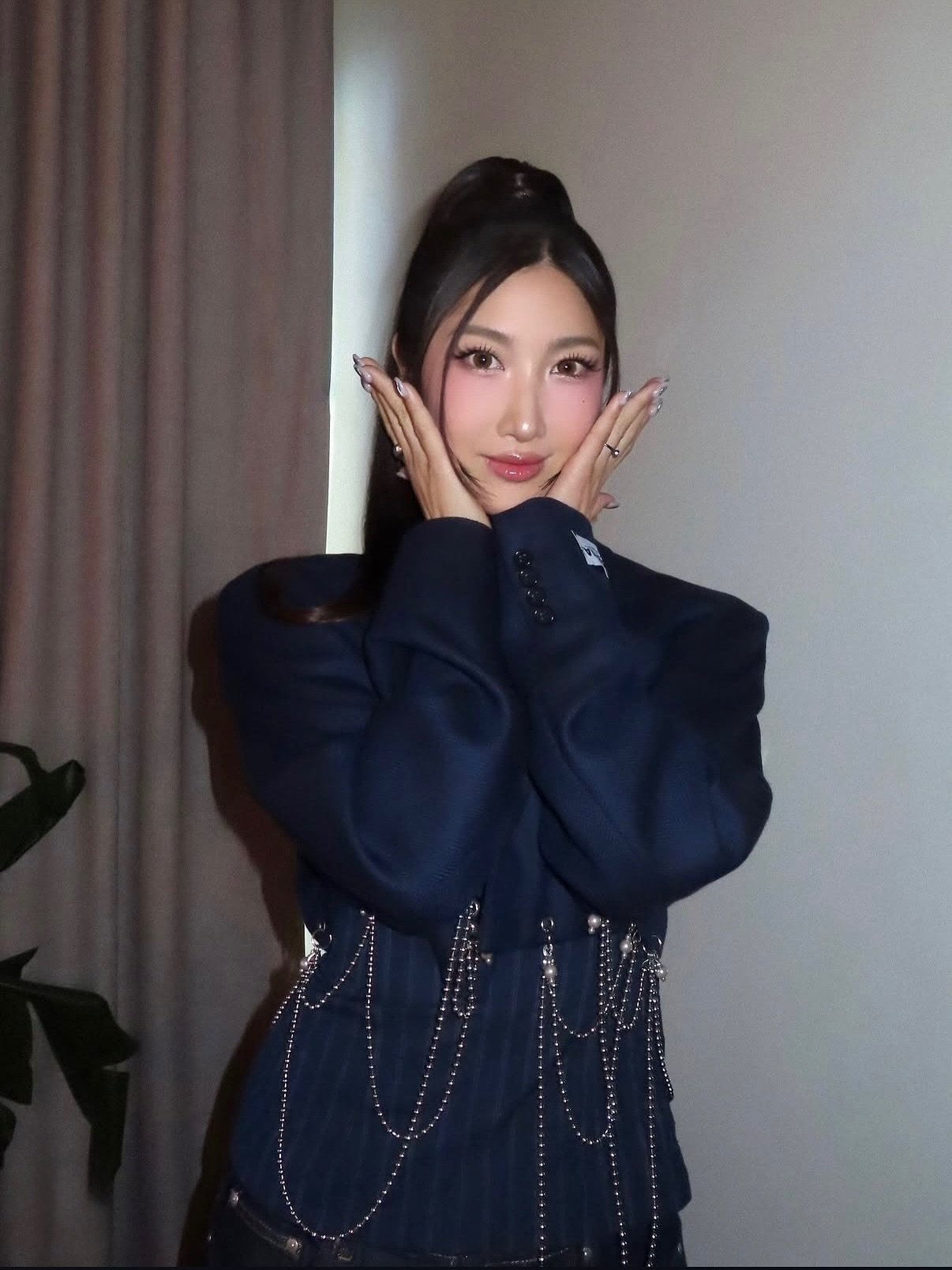 EJAE (@ejae_k) wearing NATASHIA (@natashia.studio) 🩵

Available for pulls at SR316

Styled by @bykateli