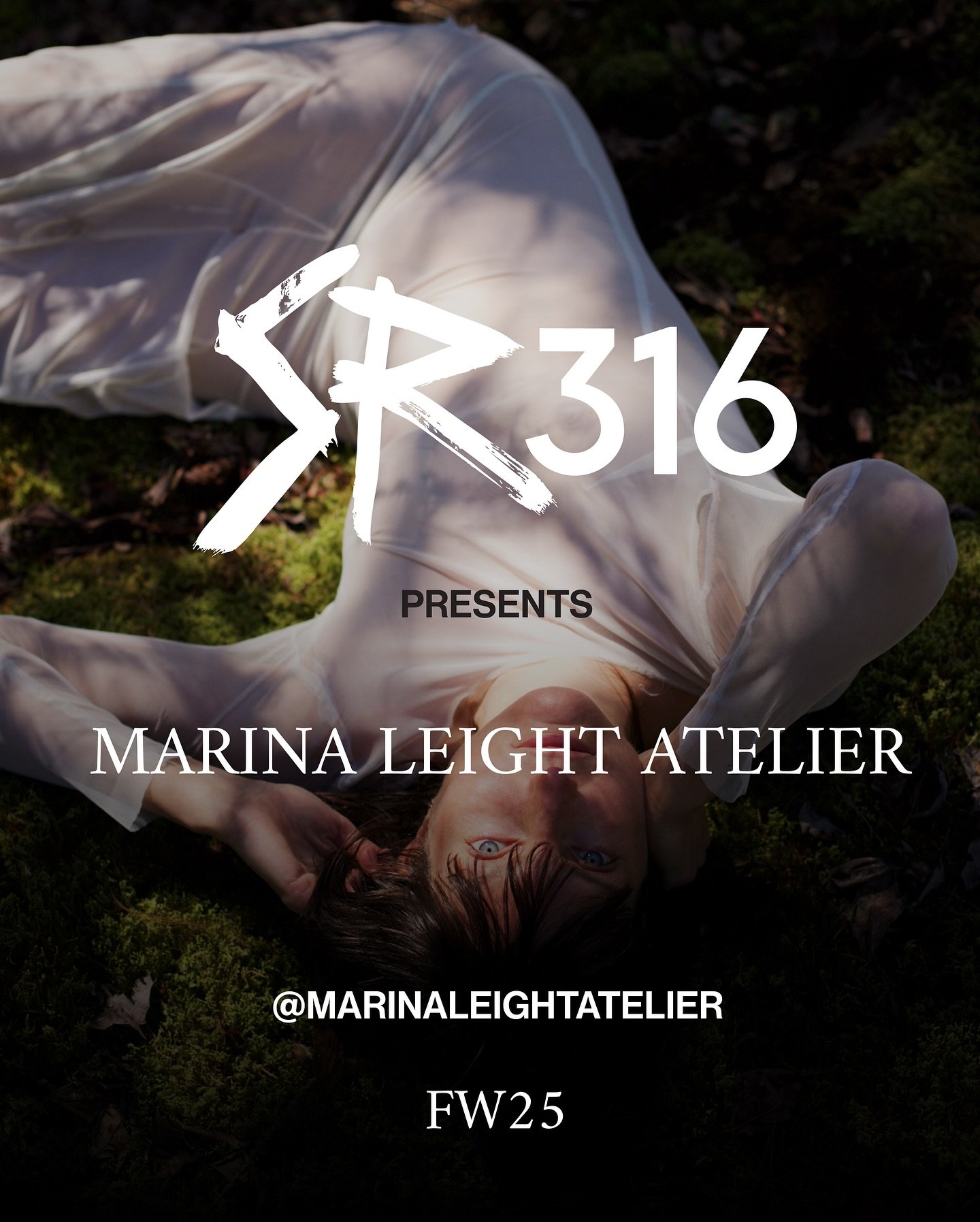 SR316 presents MLA (@marinaleightatelier), a collection where strength meets grace.

Inspired by the mystique of a lush evergreen forest, each piece blends fine natural fibers with upcycled details, creating garments that feel both grounded and ether