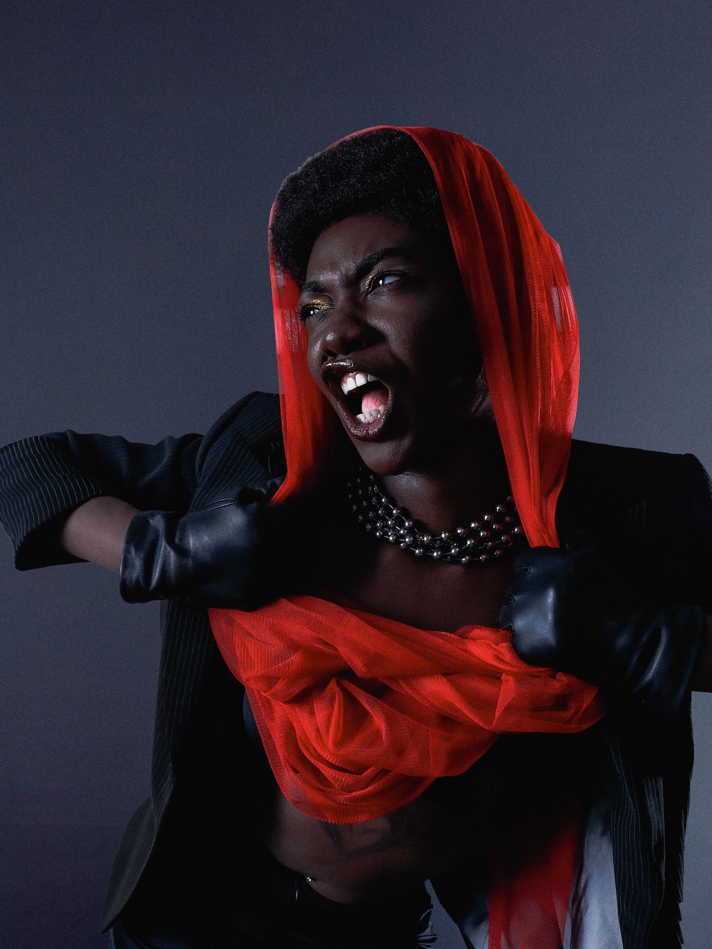 Imani Baptiste (@imanibaptiste) wearing MLA (@marinaleightatelier) &amp; NATASHIA (@natashia.studio) 🩶

Available for pulls at SR316 

Photographer: @50mmchris
Creative Direction: @imanibaptiste
Re-Toucher: @mayapologies
Stylist: @cam.r9se
Model: @i